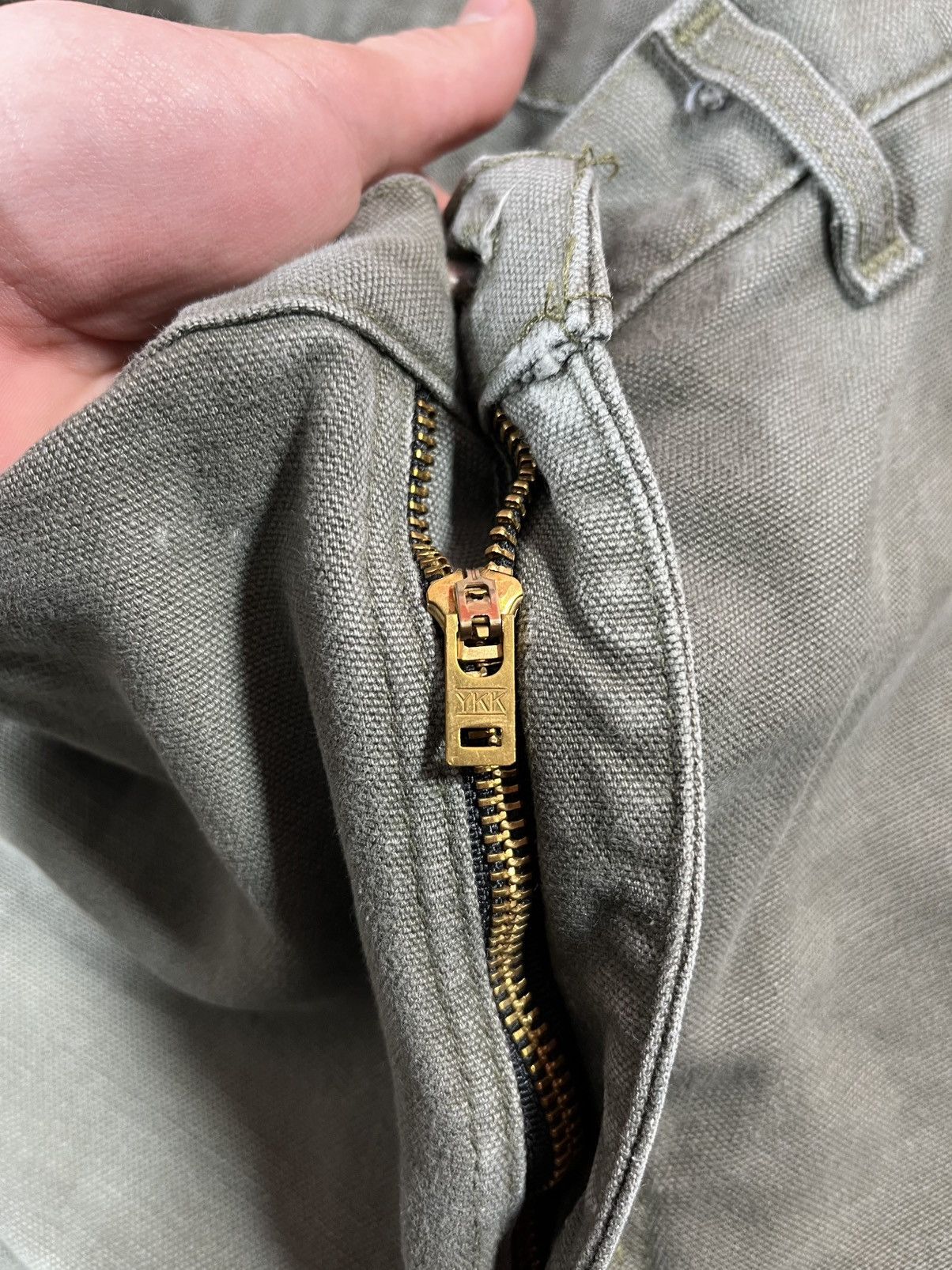 Carhartt Vintage Carhartt Green Double Knee Workwear Carpenter Pants Size US 38 / EU 54 - 8 Thumbnail