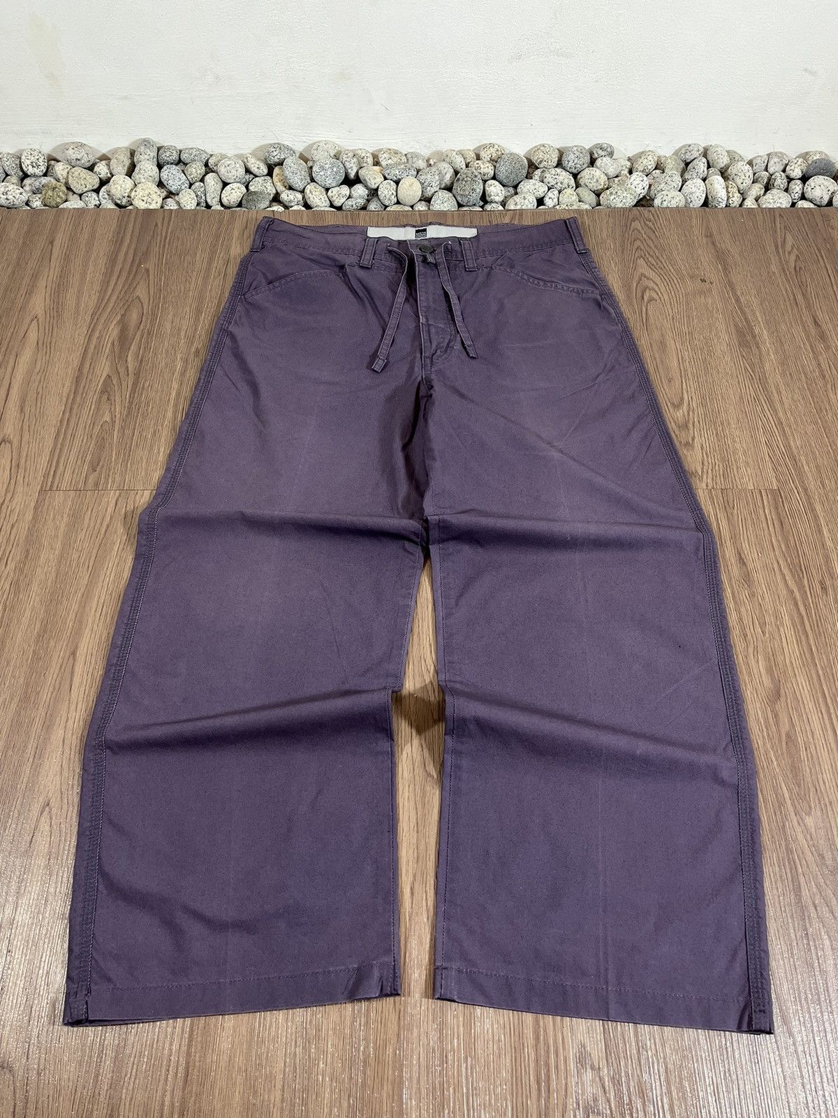 Marithe + Francois Girbaud Marithé François Girbaud Wide Straight Drawstring Pants Size US 32 / EU 48 - 4 Thumbnail