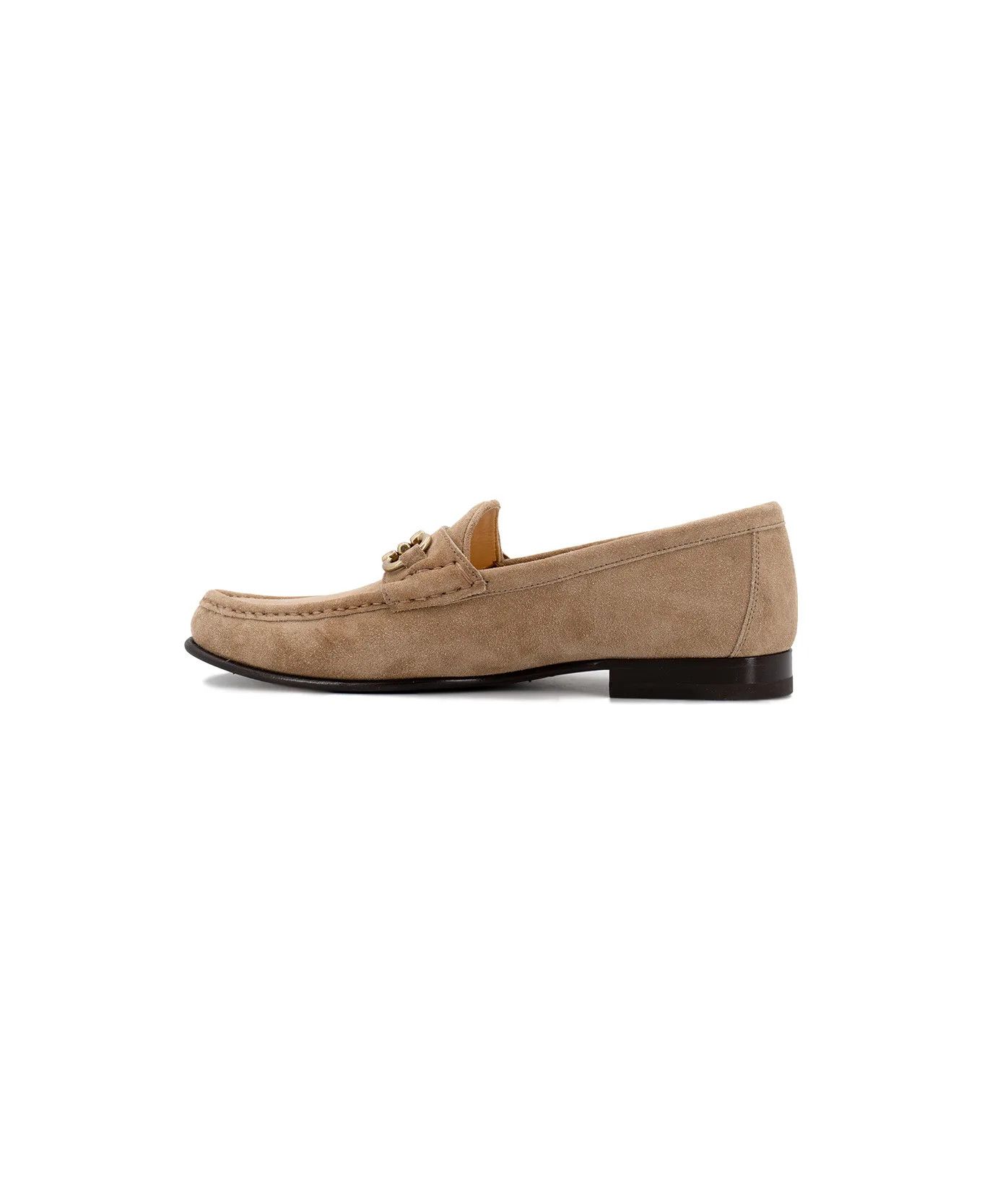Brunello Cucinelli o1gr1nt0525 Suede Loafers in Medium Brown Size US 12 / EU 45 - 2 Thumbnail