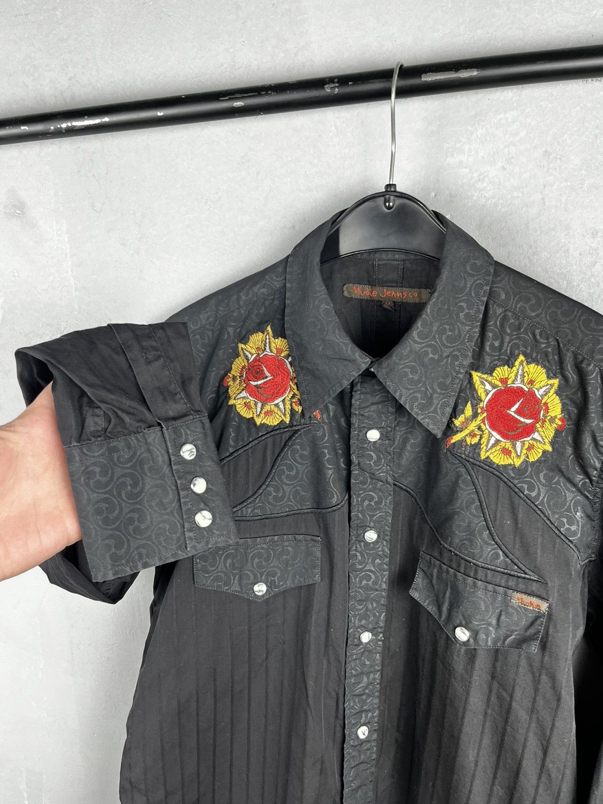 Japanese Brand × Nudie Jeans Nudie Jeans Japanese western shirt Size US M / EU 48-50 / 2 - 8 Thumbnail