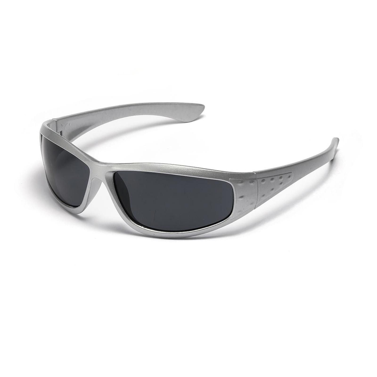 Japanese Brand Vtg Y2k Avant Garde Futuristic Sunglasses Silver Unisex OS Size ONE SIZE - 1 Thumbnail