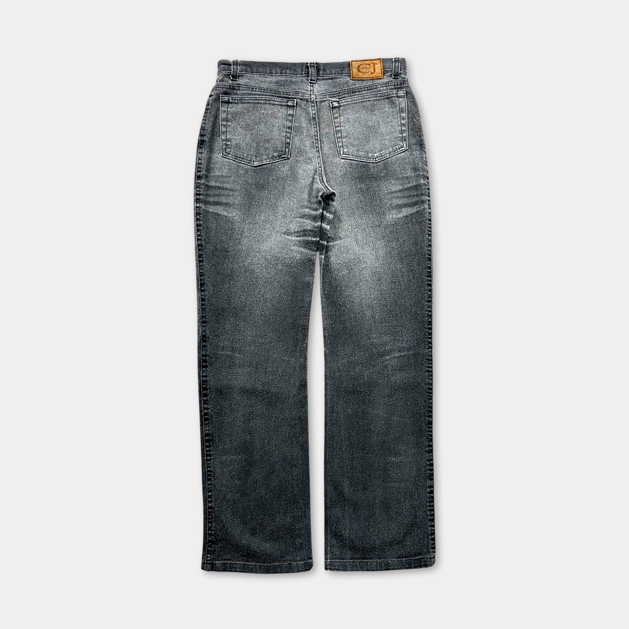 Roberto Cavalli Cavalli Jeans Printed Denim Effect Jeans Size ONE SIZE - 5 Thumbnail