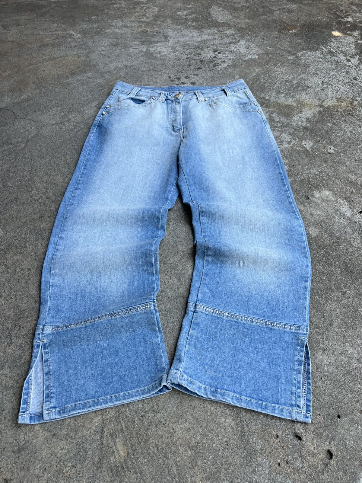 Dolce & Gabbana Crazy Vintage Dolce & Gabbana Jeans Logo Y2k Big logo Swag Size 30" / US 8 / IT 44 - 7 Thumbnail