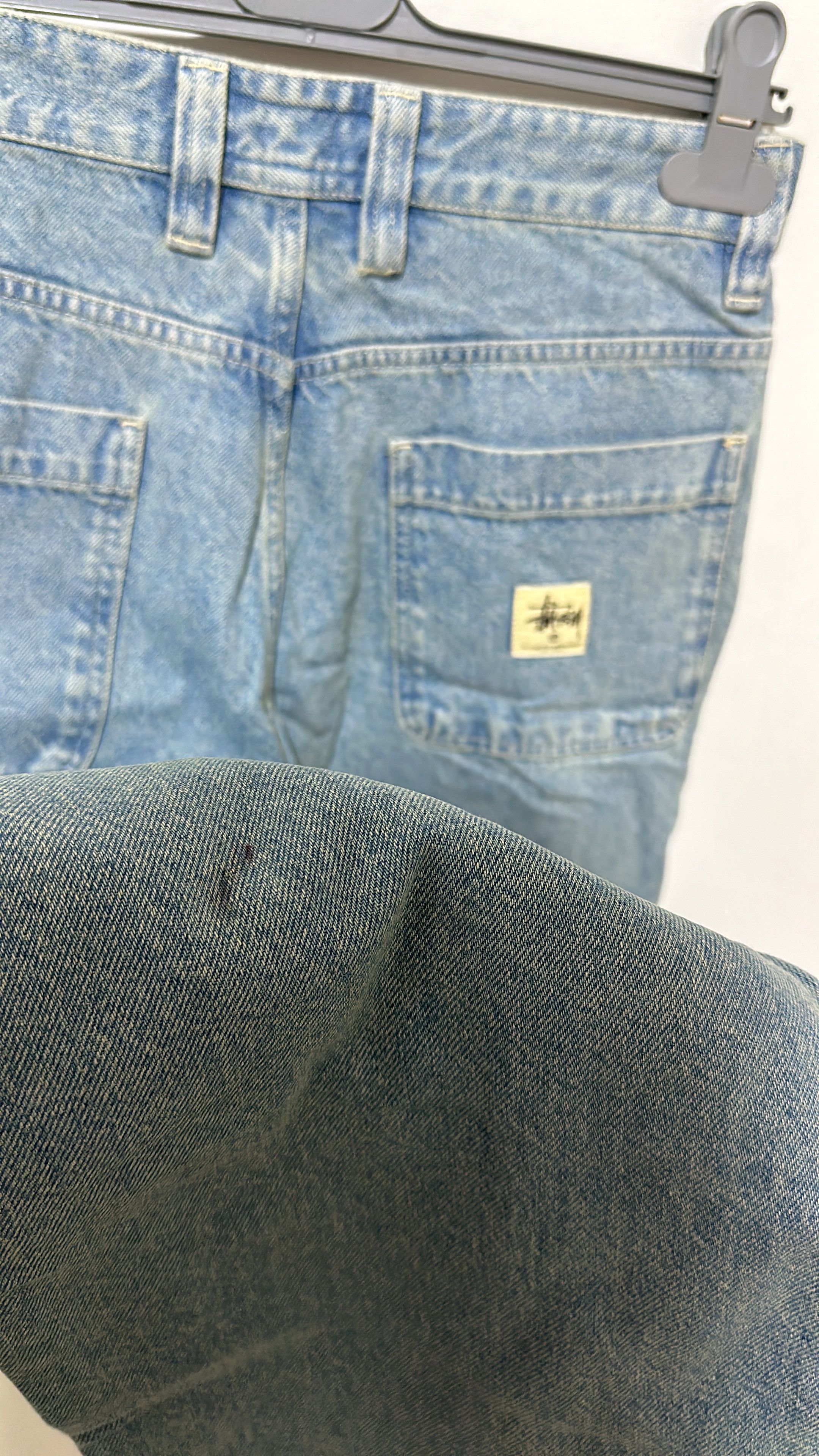 Stussy Stussy Double Knee Work Pant Light Blue Size 30 Size US 30 / EU 46 - 3 Thumbnail