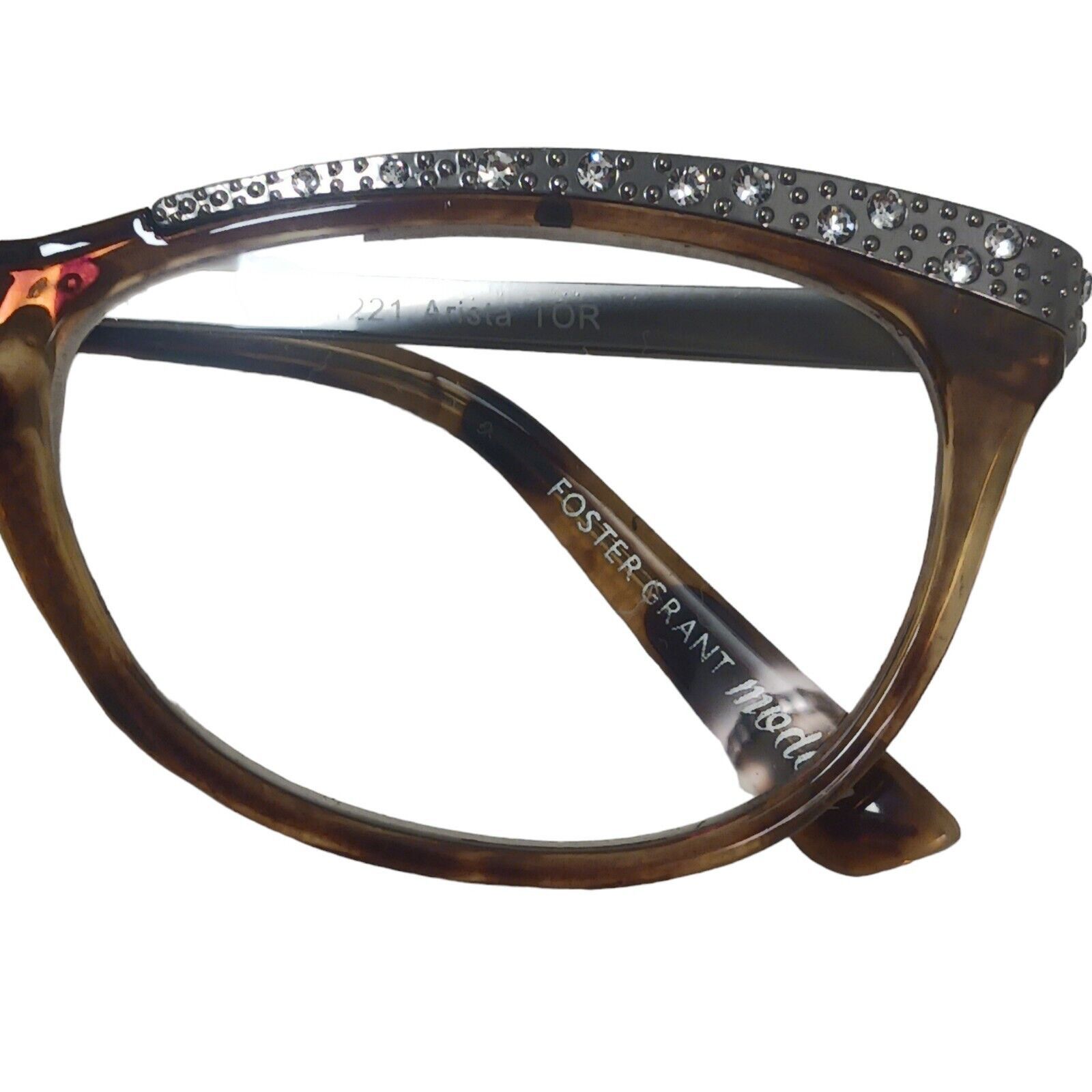 Foster Grant +1.00 FOSTER GRANT Reading Glasses GLAM Brown Tortoiseshell Size ONE SIZE - 3 Thumbnail