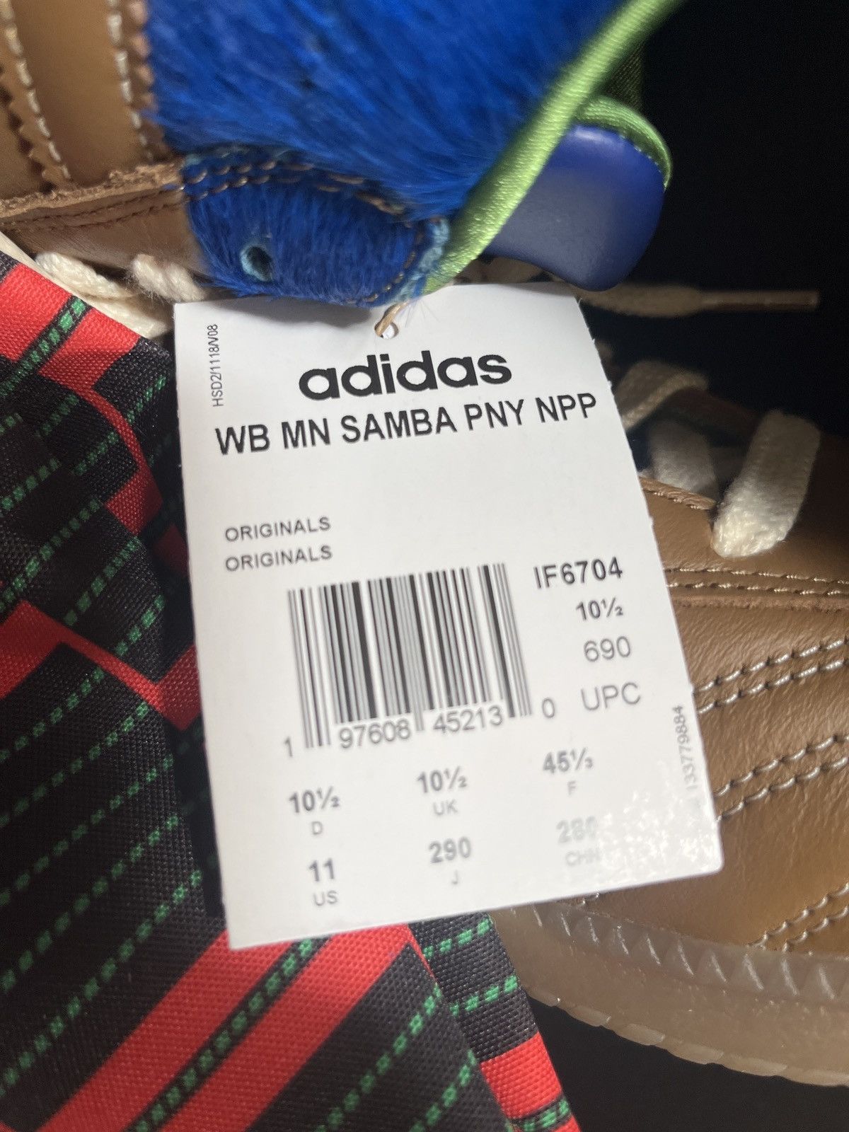 Adidas × Wales Bonner Wales Bonner Men’s Samba Pony Hair Size US 11 / EU 44 - 12 Thumbnail