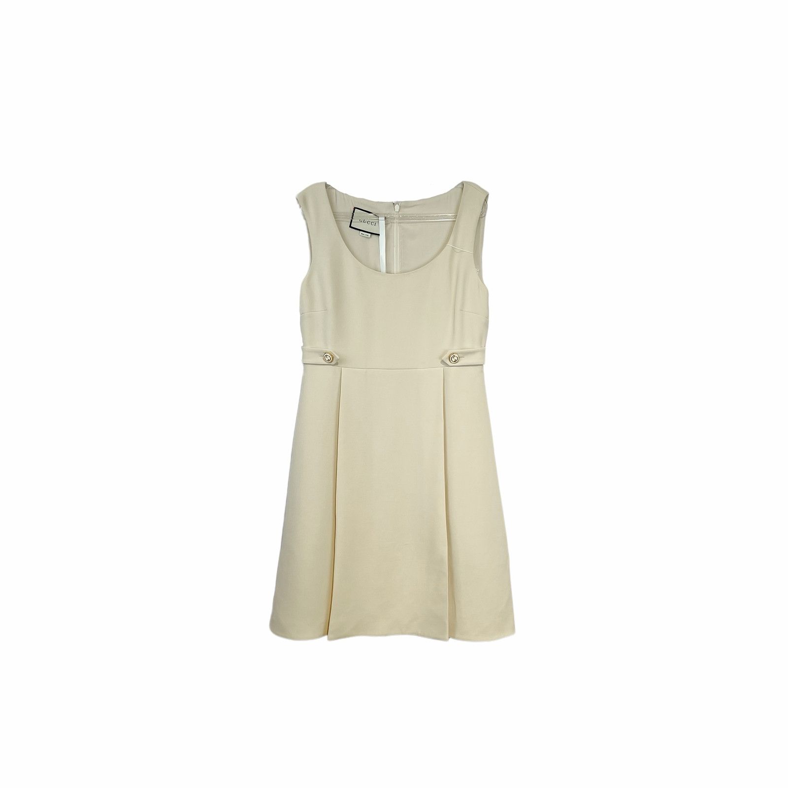 Gucci Gucci Wool Silk Sleeveless Dress Size 40 Size S / US 4 / IT 40 - 1 Thumbnail