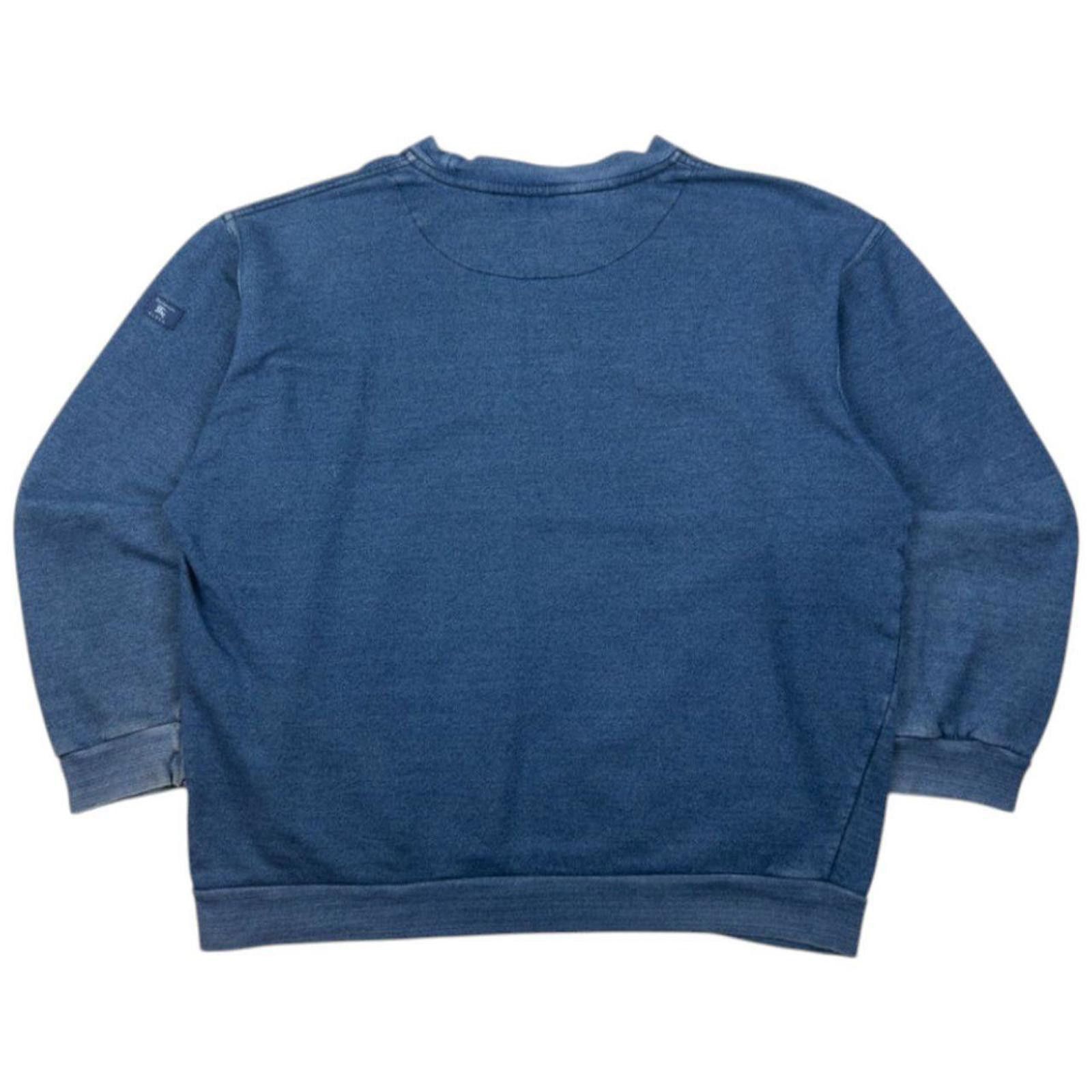 Burberry Vintage Burberry Blues Embroidered Sweatshirt Size L Size US L / EU 52-54 / 3 - 2 Thumbnail