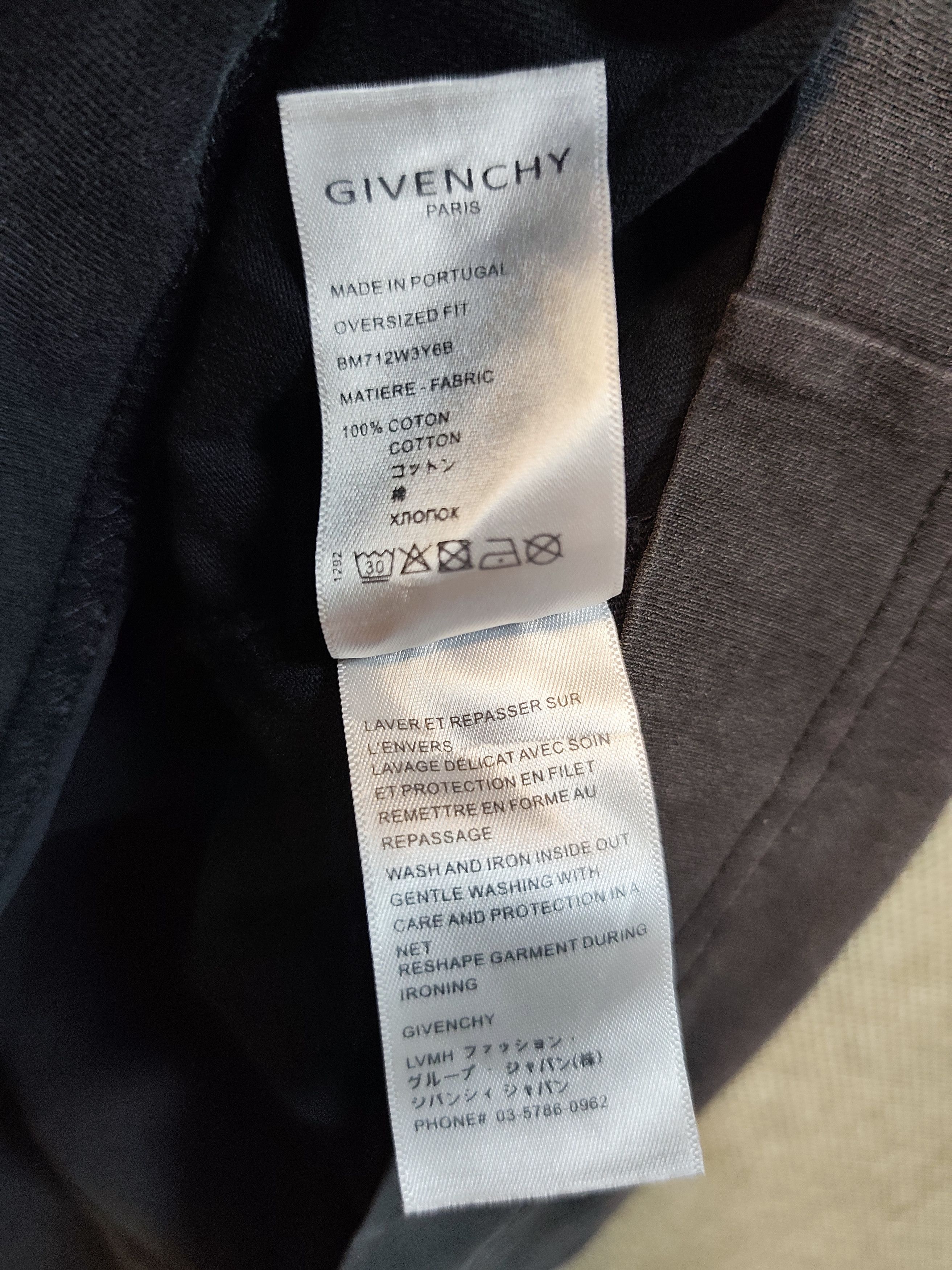 Chito × Givenchy Givenchy Chito Tee Size US L / EU 52-54 / 3 - 9 Thumbnail