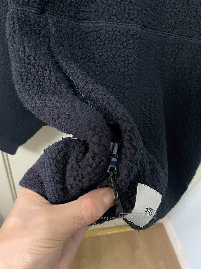 Wtaps Wtaps Pile fleece half zip hoodie Size US M / EU 48-50 / 2 - 5 Thumbnail