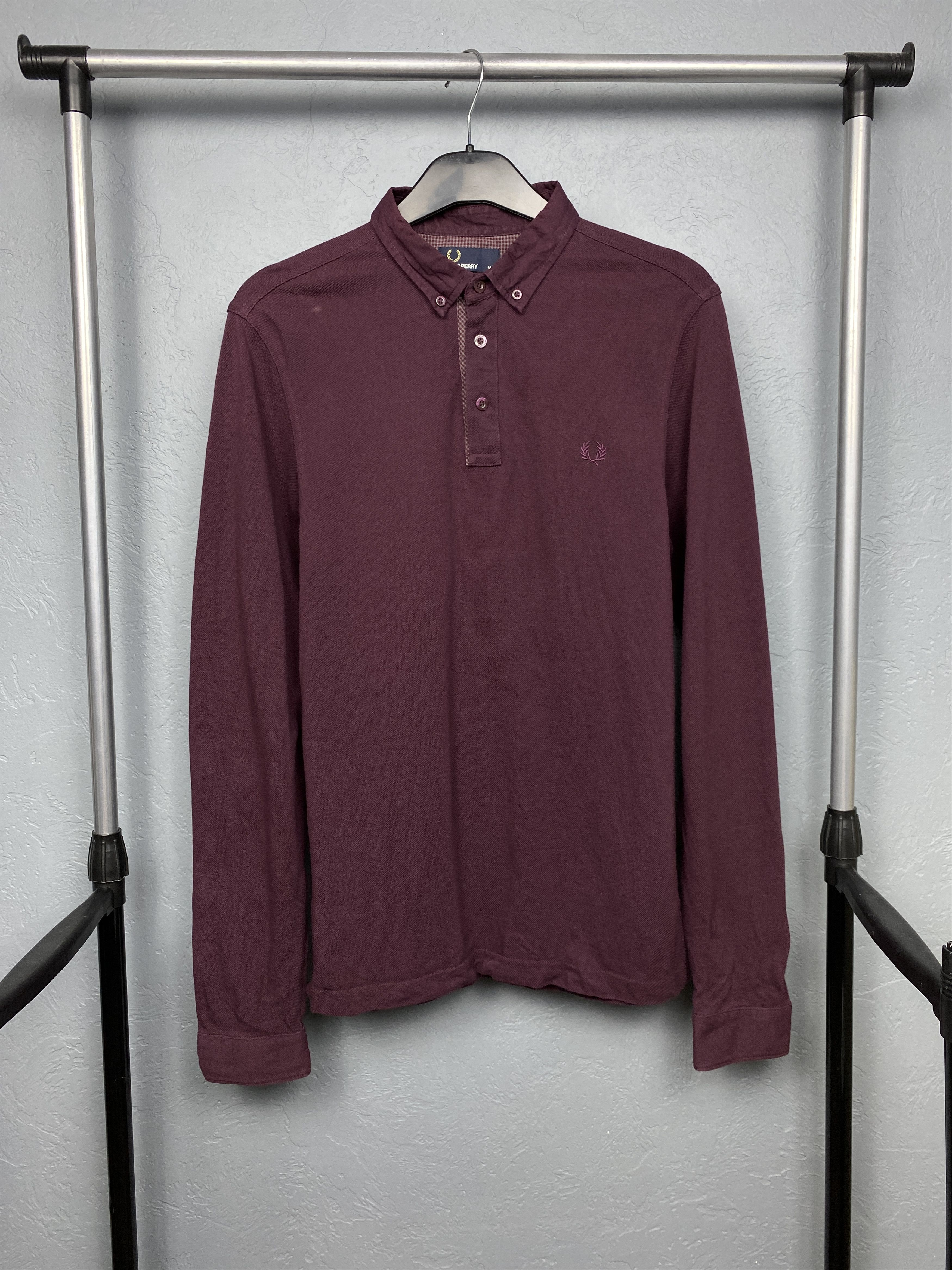Fred Perry Fred Perry Vintage Mens Long Sleeve Polo Shirt Size M Size US M / EU 48-50 / 2 - 1 Thumbnail