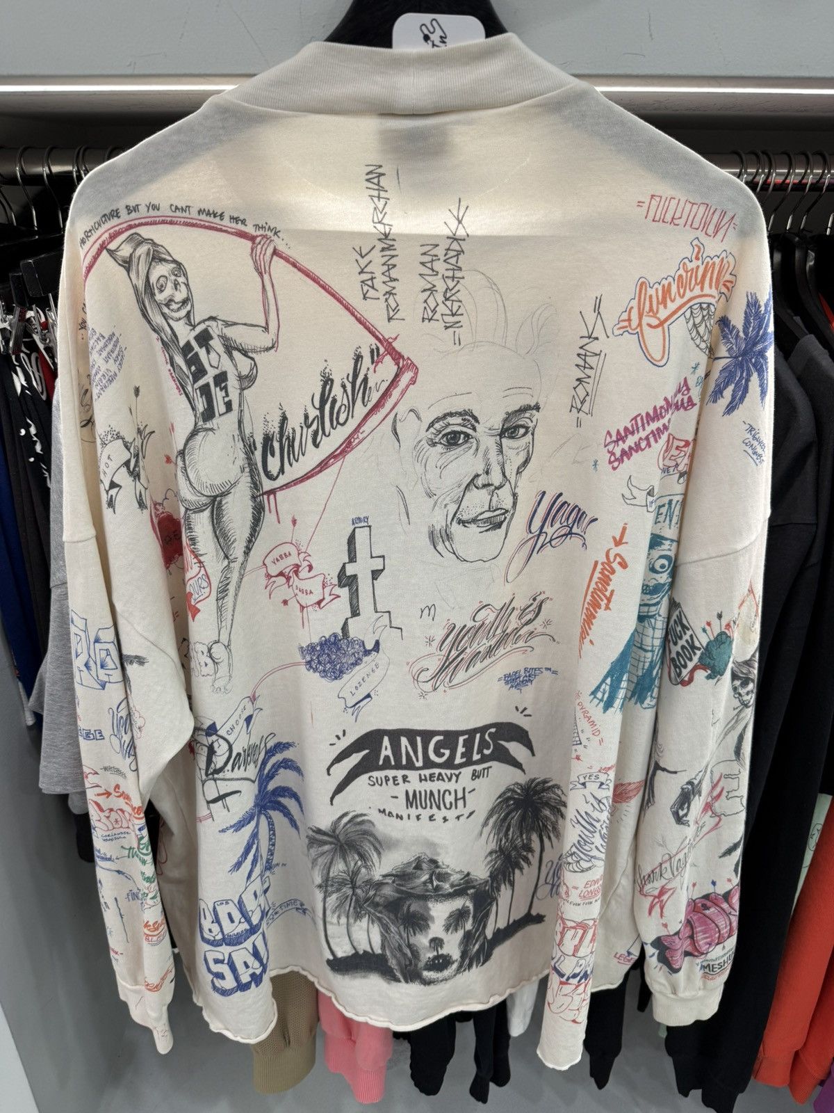 Saint Michael Saint Born & Raised Longsleeve Size US L / EU 52-54 / 3 - 4 Thumbnail