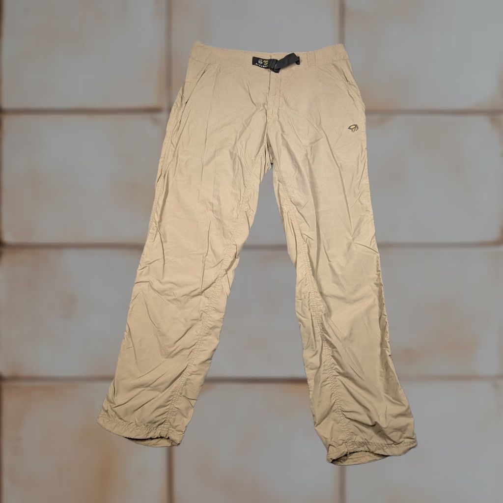 Mountain Hardwear Mountain Hardwear Hiking Jogger Pants Mens 34x31 Beige Nylon Elastic Outdoor Size US 34 / EU 50 - 1 Thumbnail