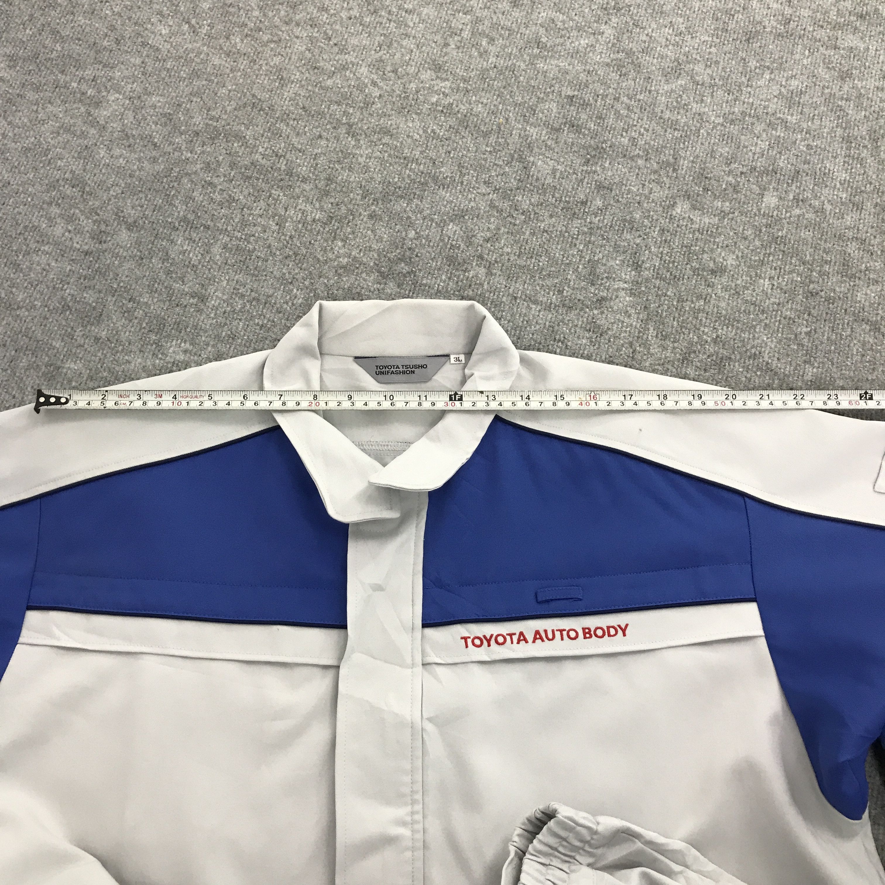 Japanese Brand TOYOTA AUTO BODY WORK UNIFORM JAPAN ZIPPER JACKET Size US XL / EU 56 / 4 - 14 Thumbnail