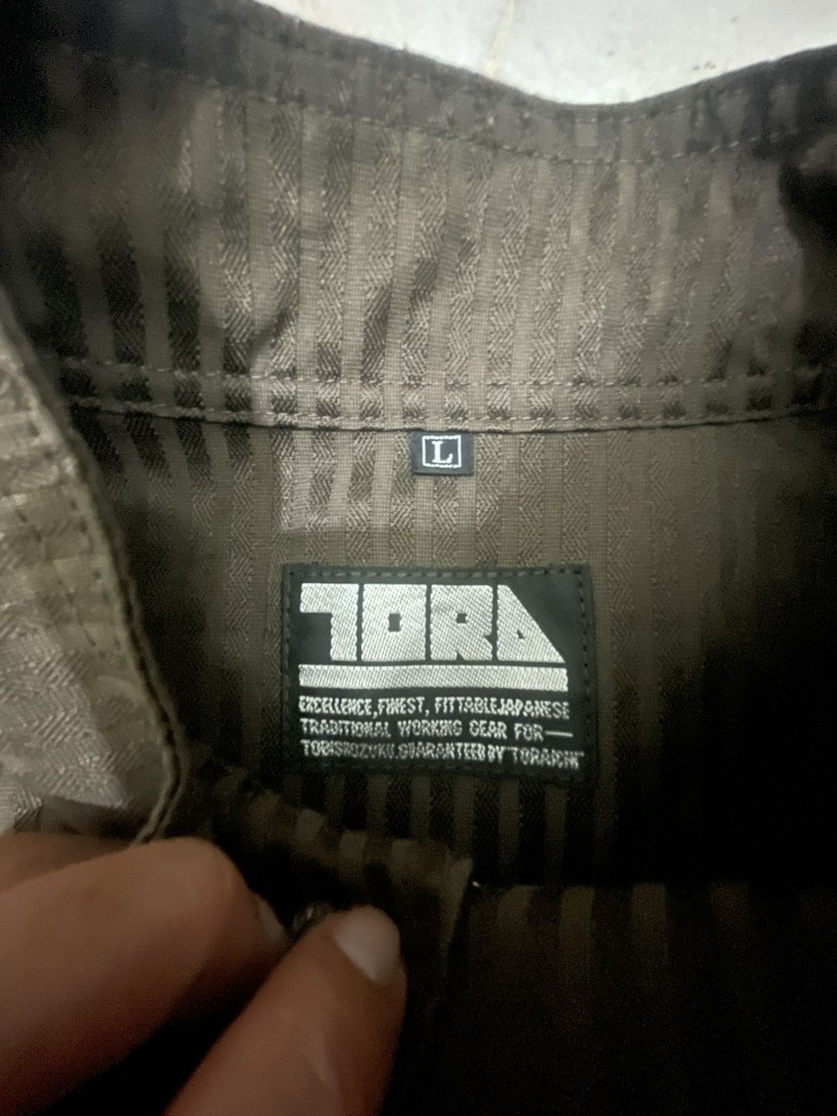 Japanese Brand × Vintage Japanese Trashed Workers Jacket Size US M / EU 48-50 / 2 - 11 Thumbnail