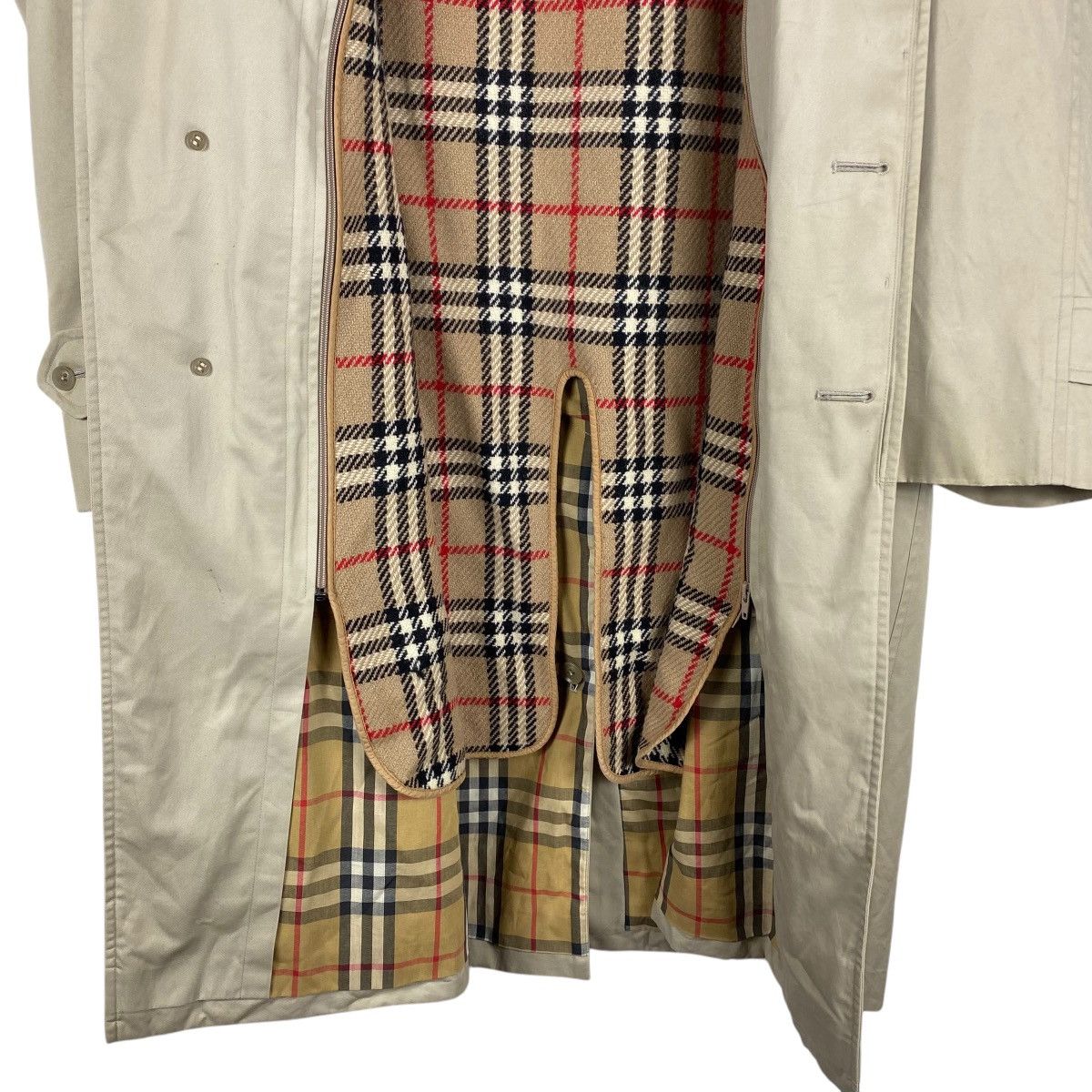 Burberry × Burberry Prorsum Vintage Burberry Novacheck Trench Coat Size US L / EU 52-54 / 3 - 3 Thumbnail