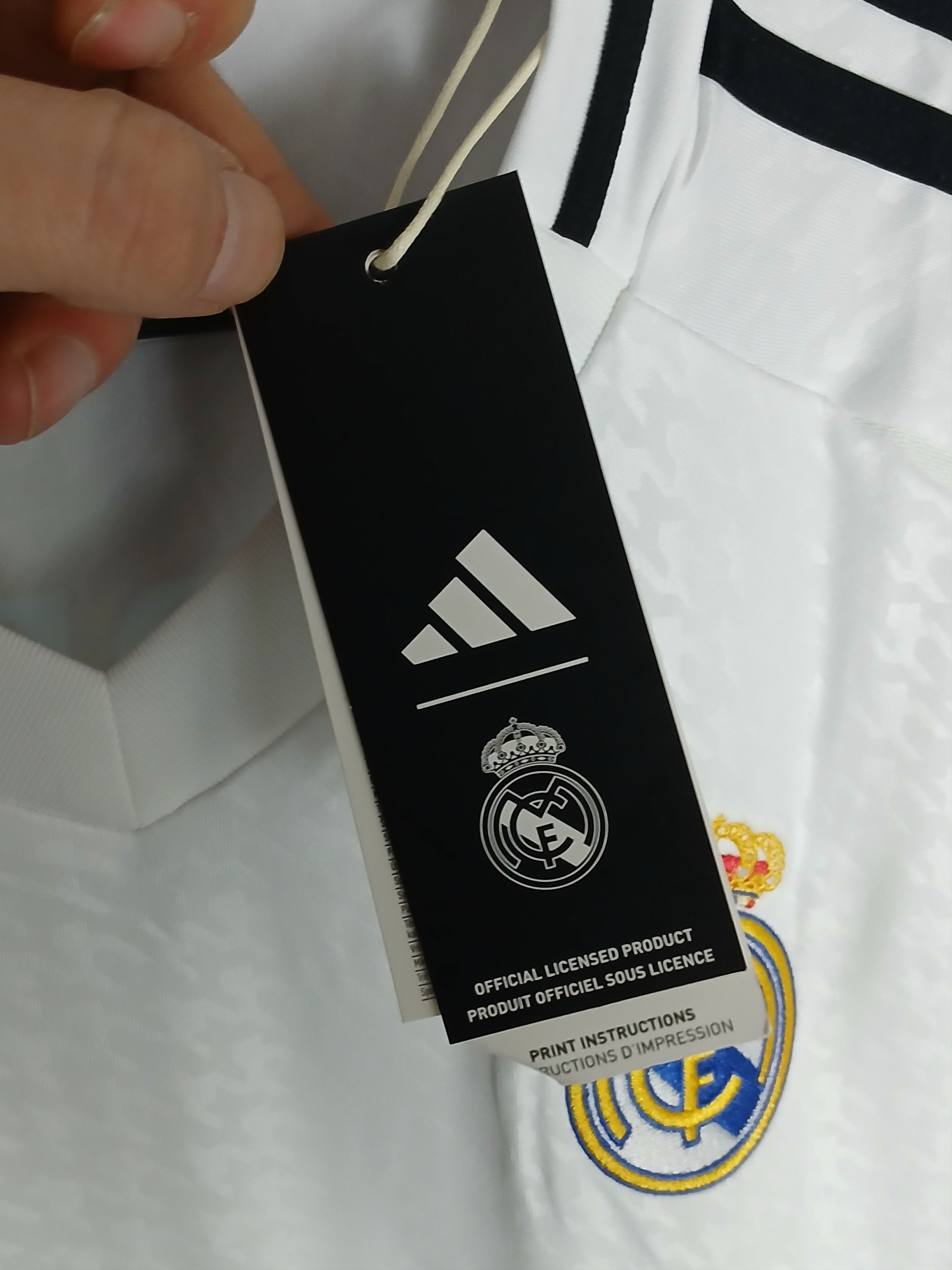 Adidas New Real Madrid 24/25 Home Football Jersey T-Shirt Size US L / EU 52-54 / 3 - 9 Thumbnail