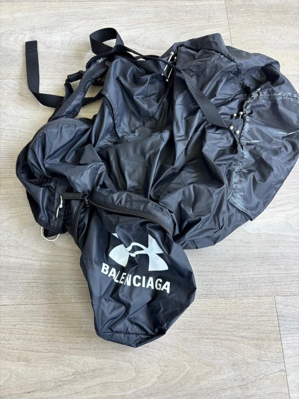 Balenciaga Balancing Under Armour Pierced Backpack Size ONE SIZE - 4 Thumbnail