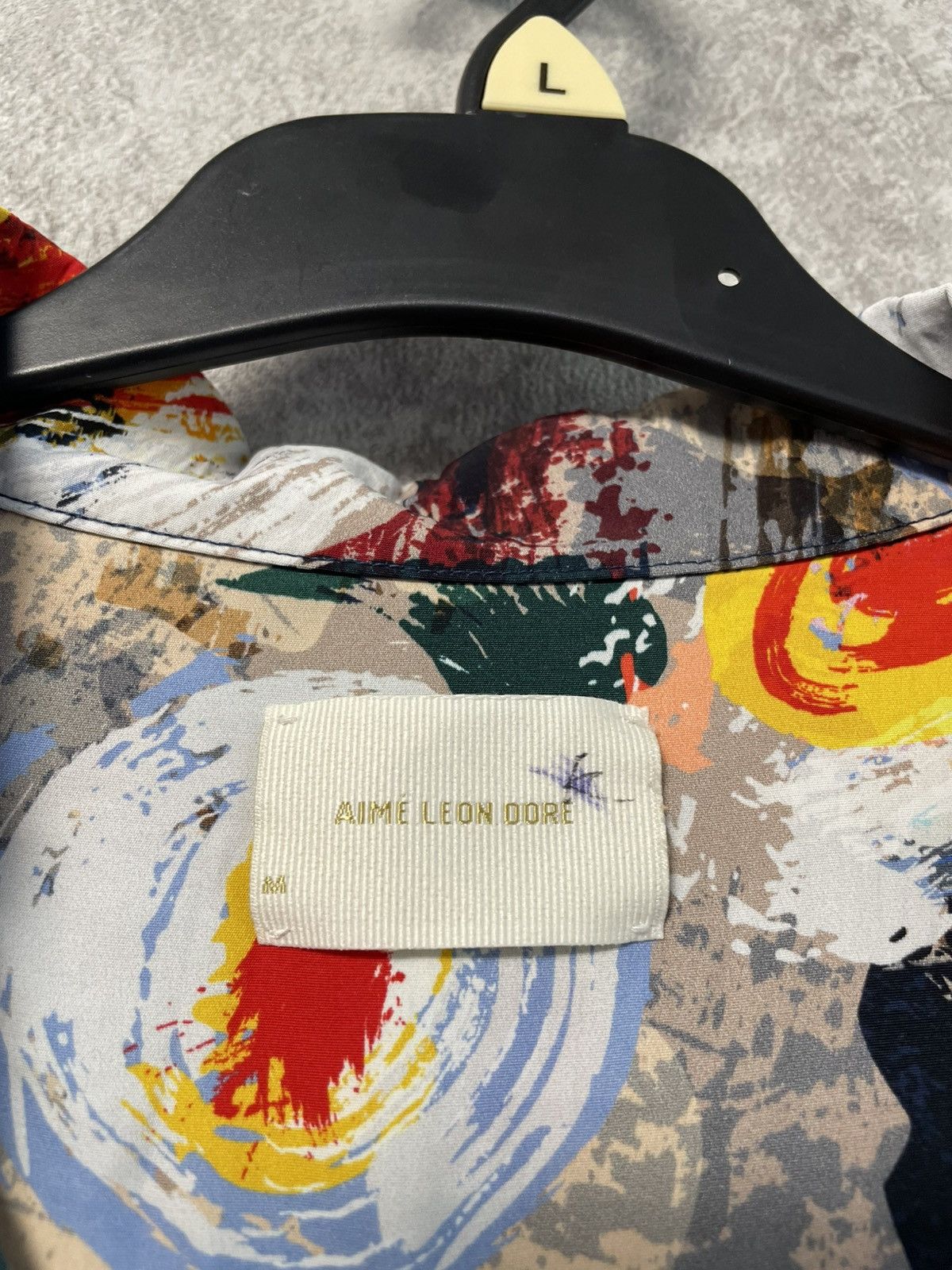 Aime Leon Dore Aime Leon Dore ALD Floral Brush Stroke Leisure Shirt Size US M / EU 48-50 / 2 - 10 Thumbnail