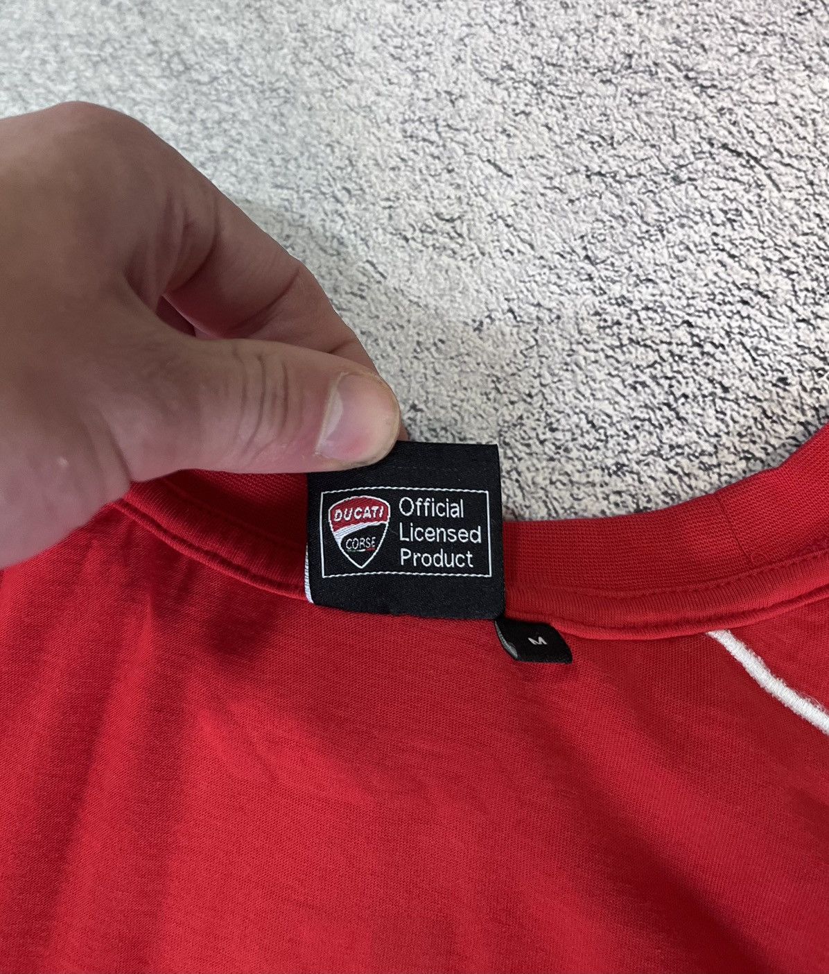 Ducati Ducati Corse Racing Team Men’s T - Shirt Produced By Audes Size US M / EU 48-50 / 2 - 12 Thumbnail