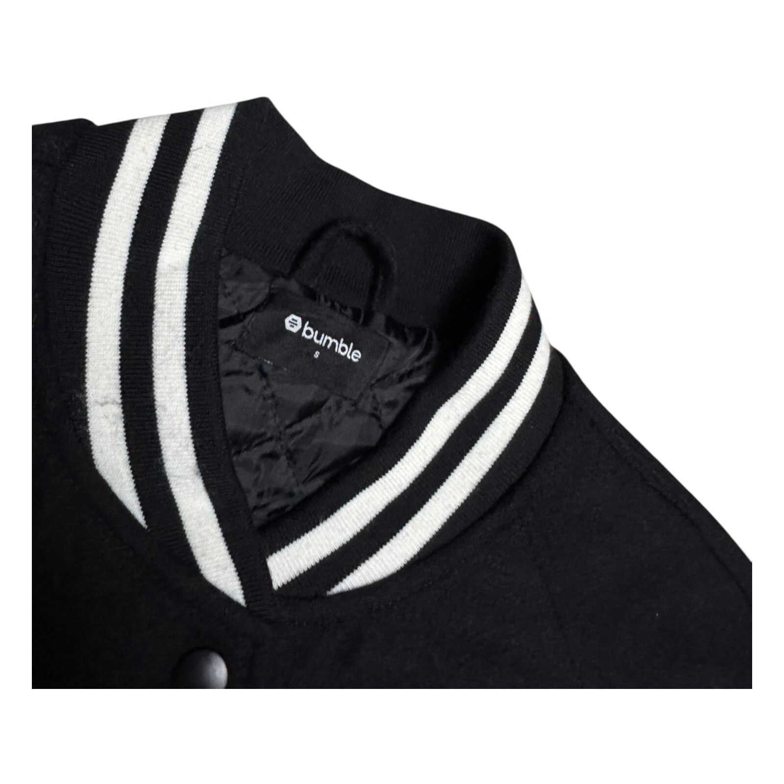 Other BUMBLE Social Dating LETTERMAN Bomber Varsity Jacket Small Size US S / EU 44-46 / 1 - 6 Thumbnail