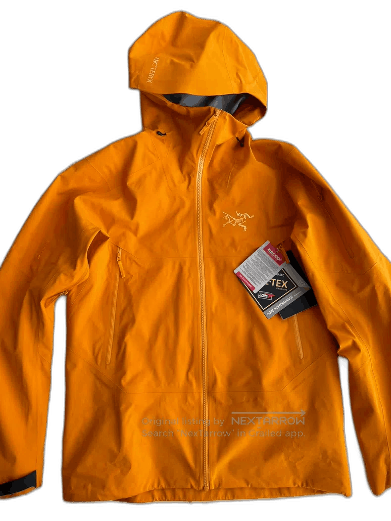 Arc'teryx Sabre AR Shell Jacket in Orange.