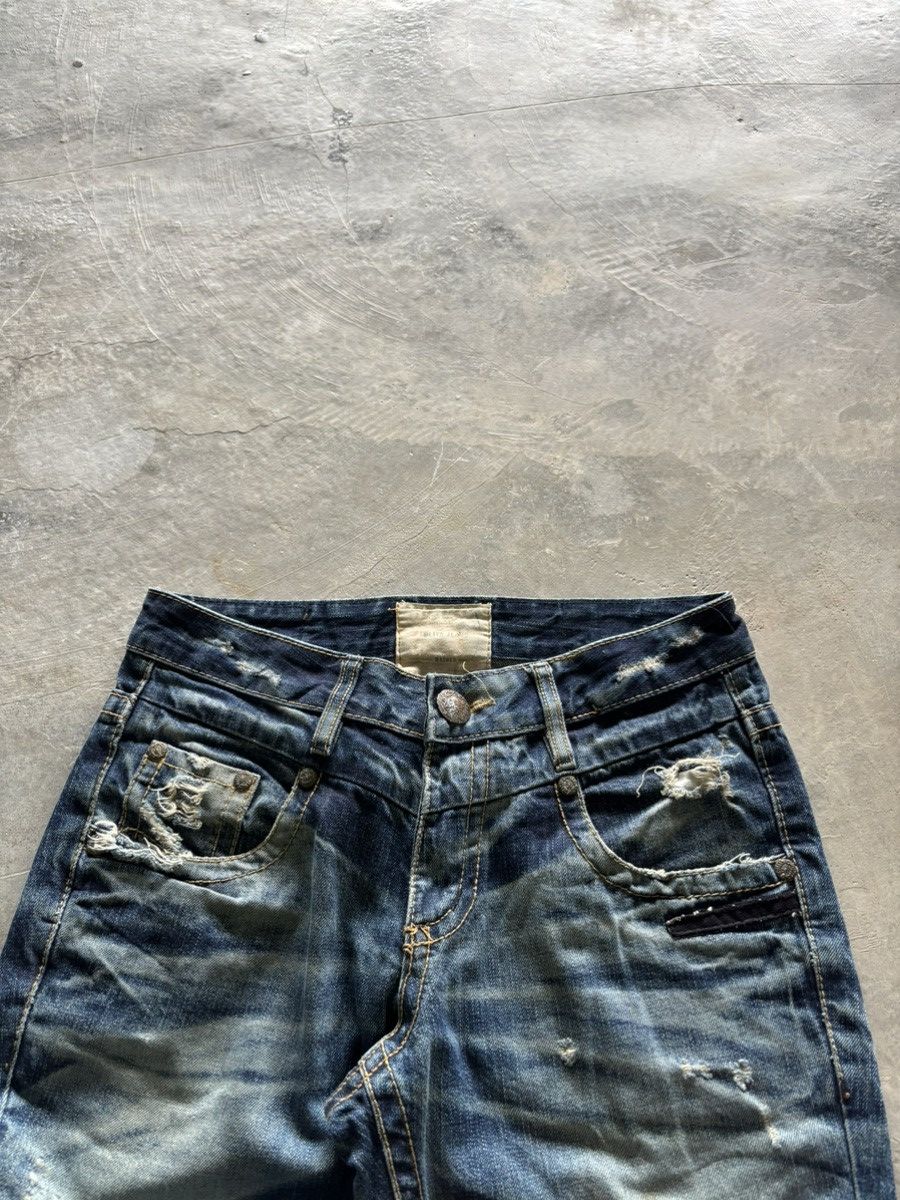 Hysteric Glamour × If Six Was Nine y2k distressed rusty lolita japanese denim Size US 33 - 12 Thumbnail