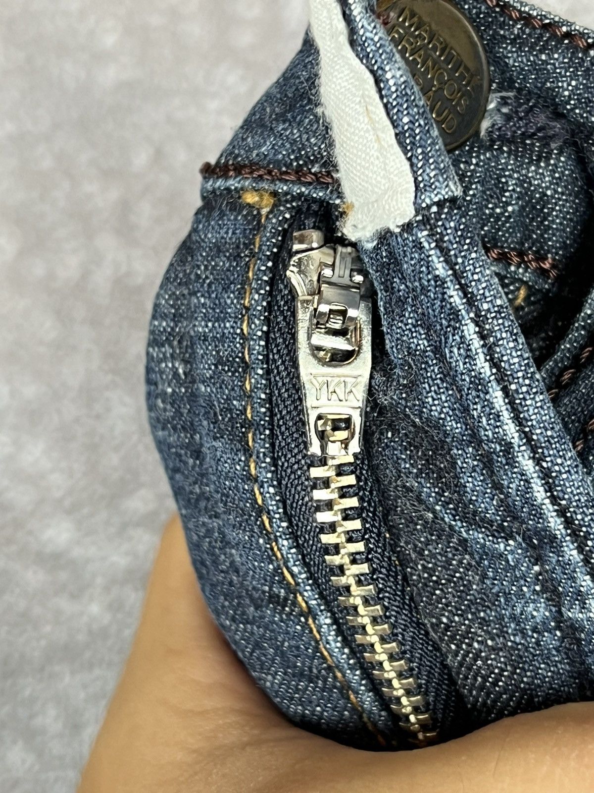 Marithe + Francois Girbaud Marithe Francois + Girbaud selvedge baggy straight denim Size US 28 / EU 44 - 12 Thumbnail