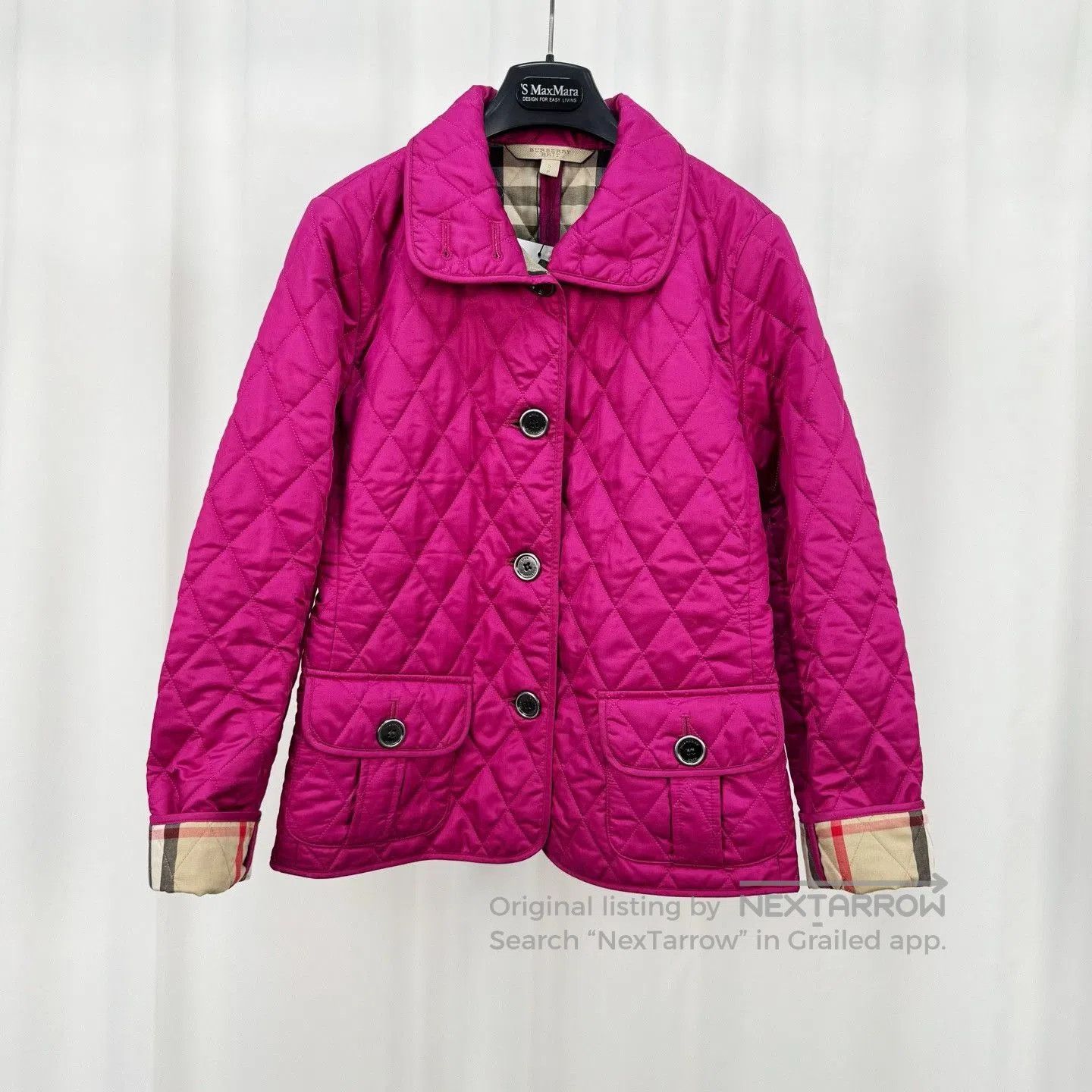 Burberry Burberry Diamond Quilted Padded Coat. Size S / US 4 / IT 40 - 1 Thumbnail
