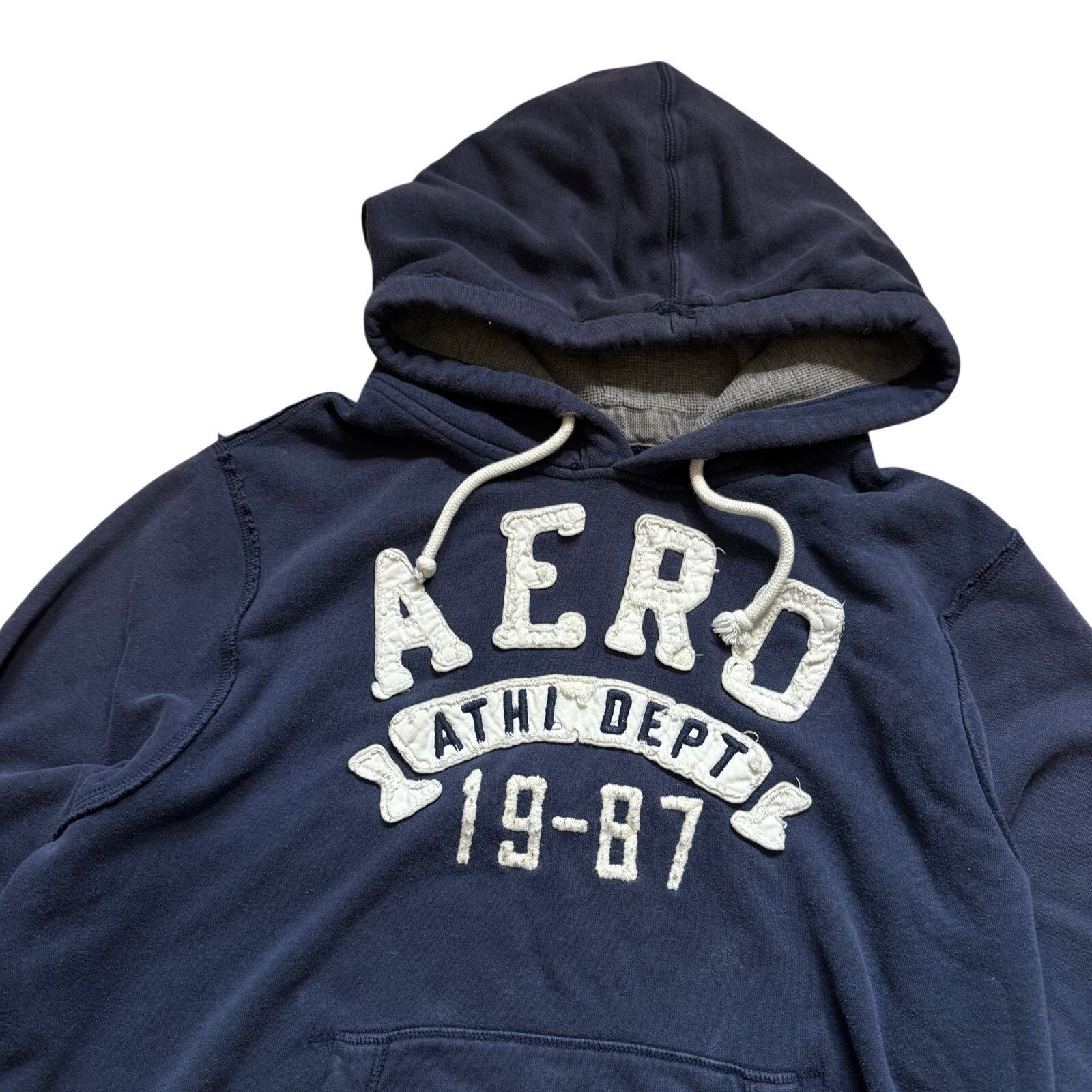 Aeropostale Y2K 2000s Aeropostale Navy Blue Hoodie XL Size US XL / EU 56 / 4 - 2 Thumbnail