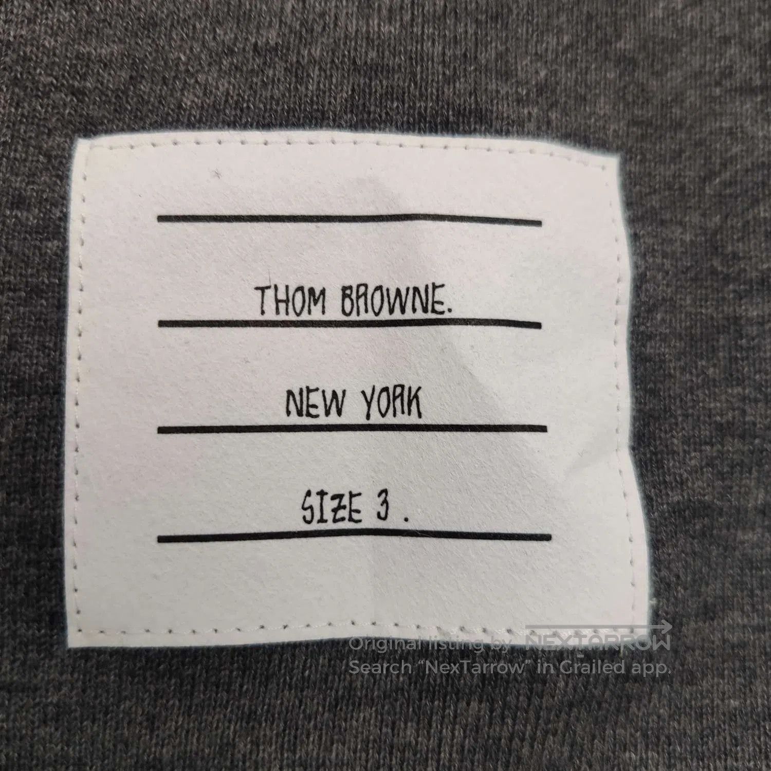 Thom Browne Thom Browne Gray Striped Drawstring Shorts M. Size US 34 / EU 50 - 6 Thumbnail
