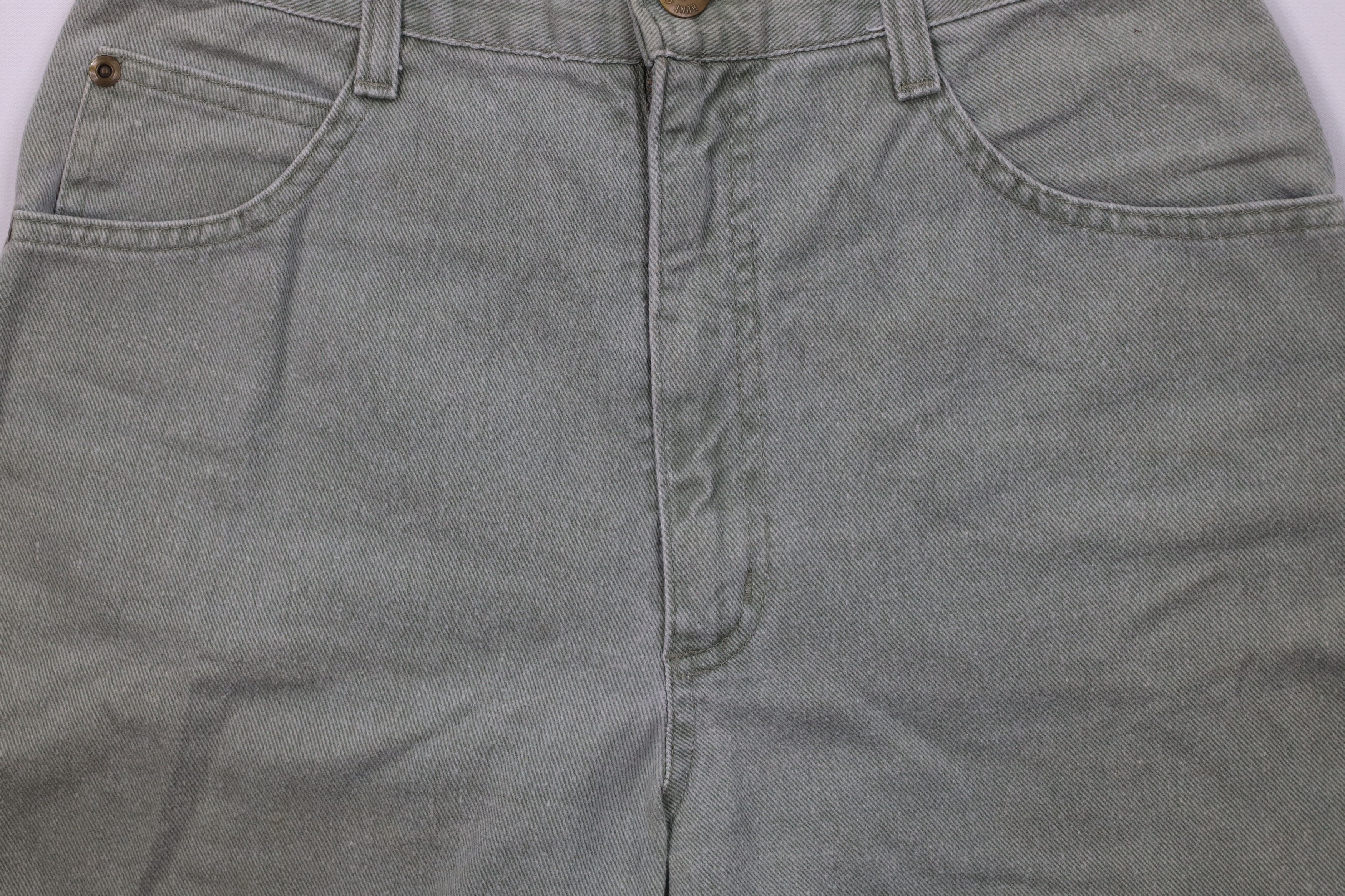 Vintage Vintage 90s Streetwear Fit Denim Jean Shorts Green USA Size 28" / US 6 / IT 42 - 3 Thumbnail