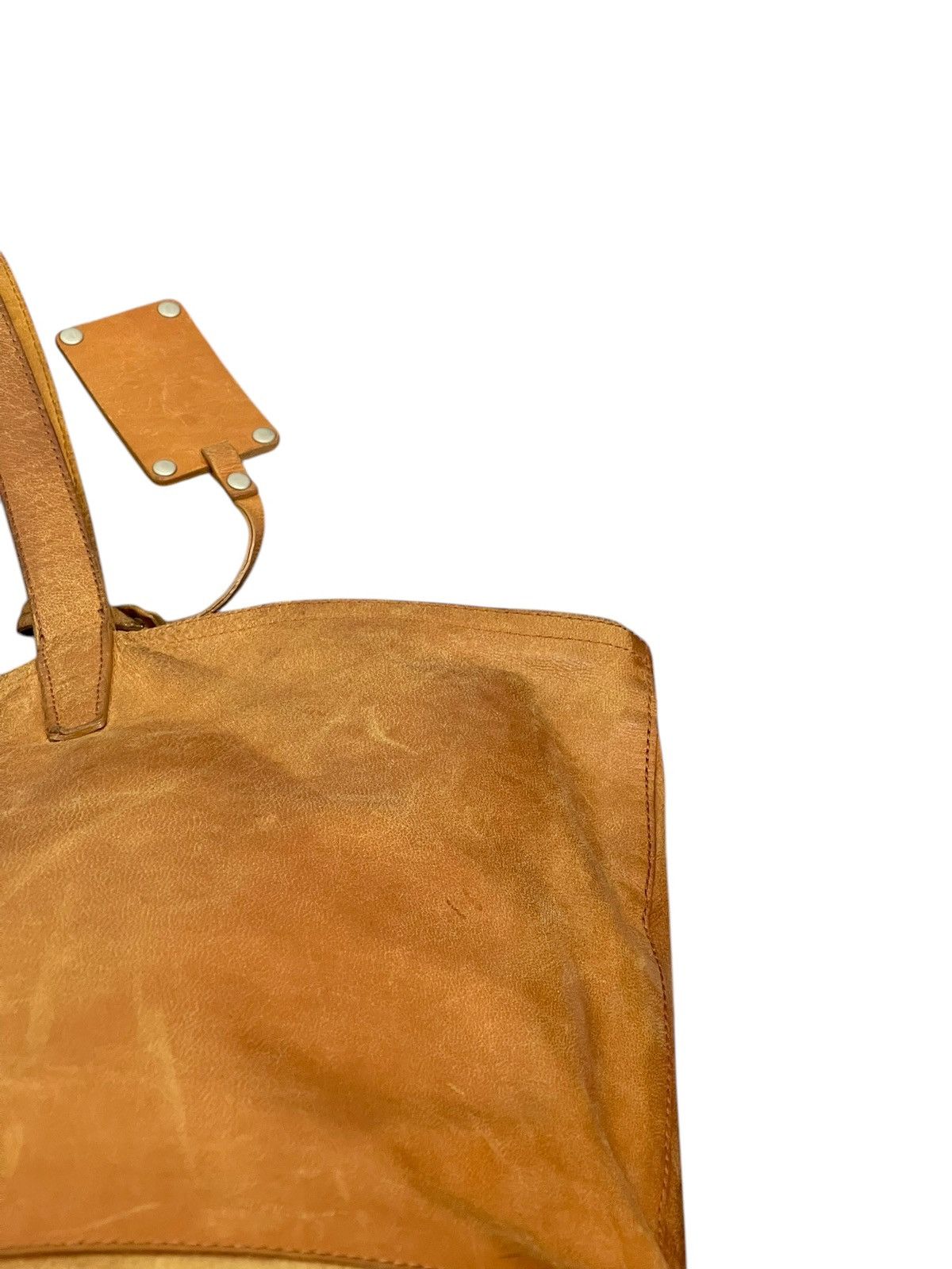 Genuine Leather Full Leather Patina Zeha Tote Shoulder Bag 1🟩7 Size ONE SIZE - 20 Thumbnail