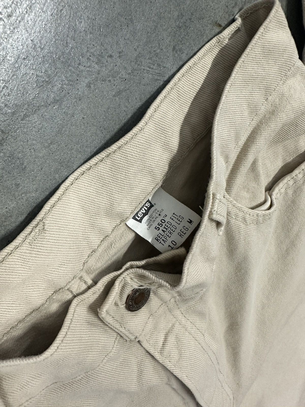 Levi's Vintage Levi’s 550 Size 32" / US 10 / IT 46 - 4 Thumbnail