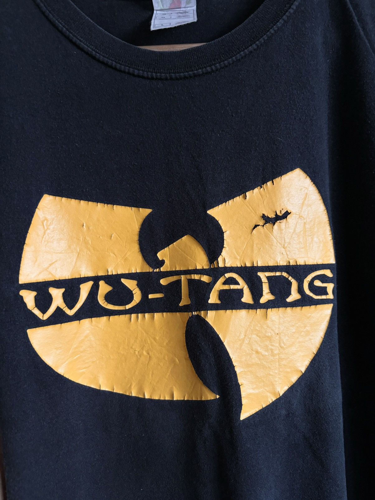 Vintage WU TANG Faded T Shirt Rap Tee