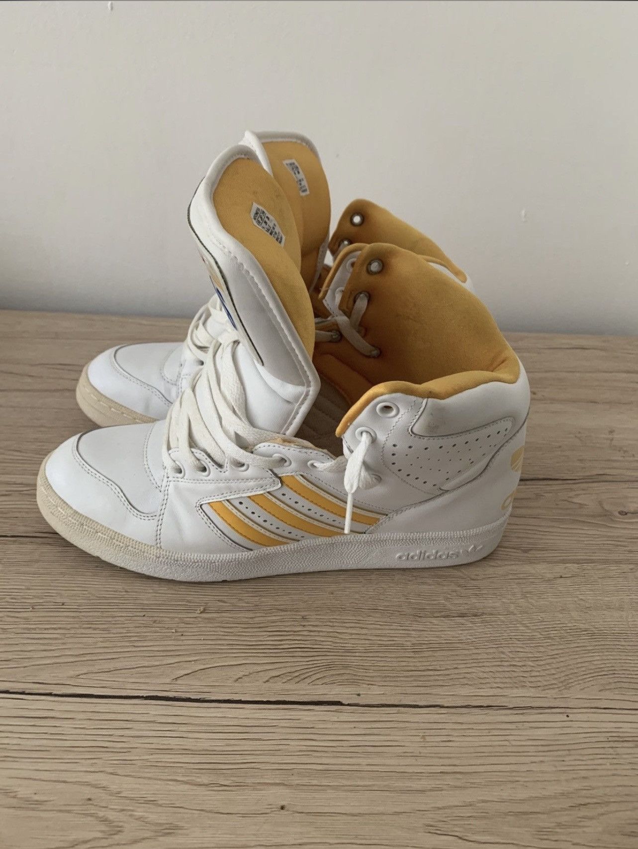 Adidas × Jeremy Scott Jeremy Scott x Adidas license plate Size US 10.5 / EU 43-44 - 3 Thumbnail