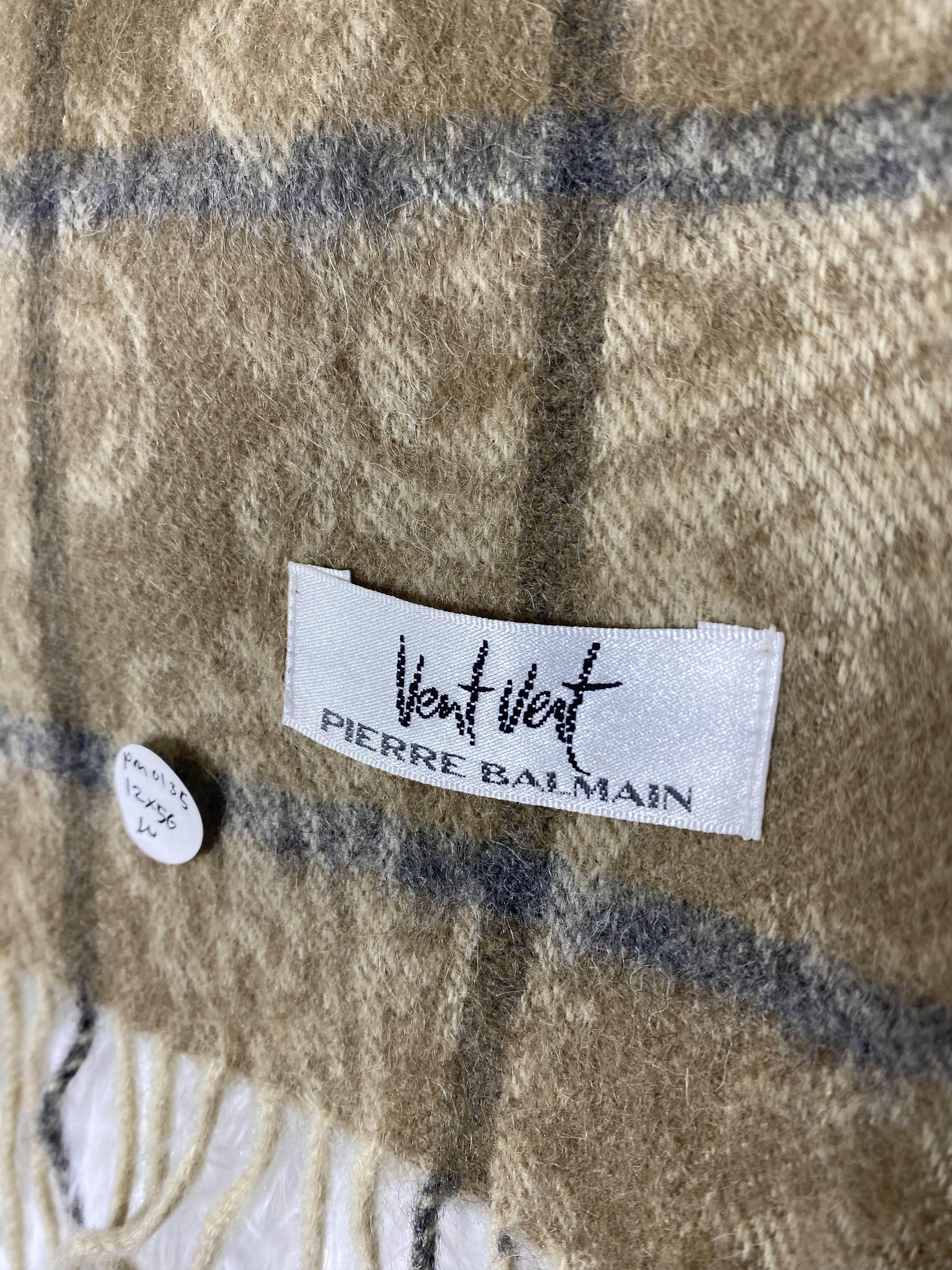 Pierre Balmain Vintage Pierre Balmain Scarf / Muffler Neckwear PM0135 Size ONE SIZE - 2 Thumbnail