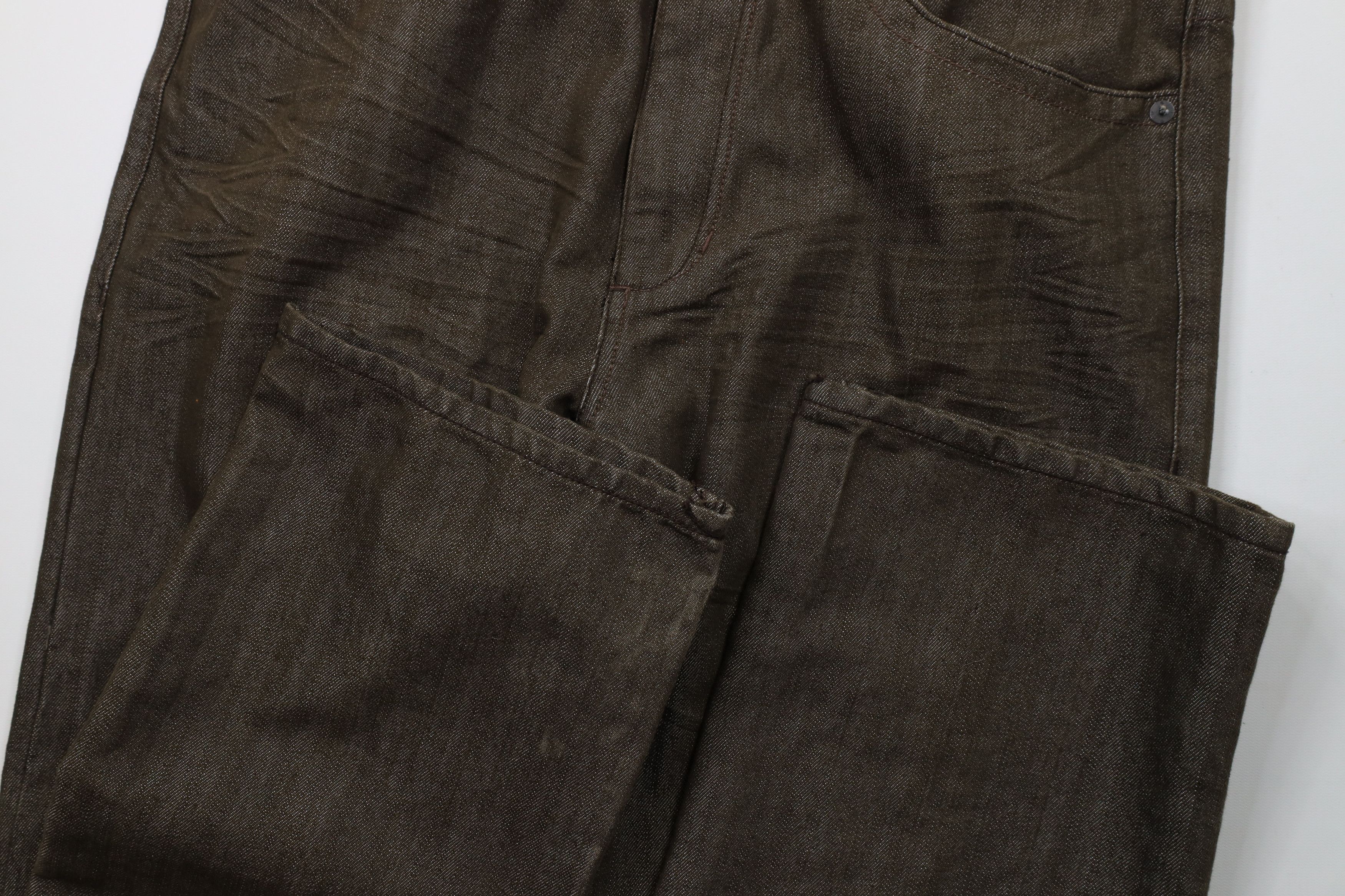 Vintage Vintage Y2K Streetwear Sean John Wide Leg Denim Jeans Brown Size US 36 / EU 52 - 5 Thumbnail