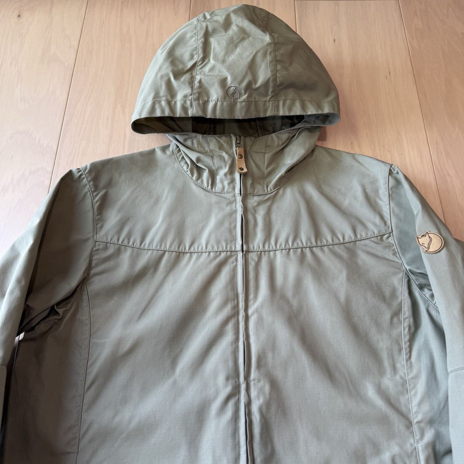 Fjallraven Fjallraven Stina Jacket Women's Large Khaki G1000 Full Zip Size L / US 10 / IT 46 - 3 Thumbnail