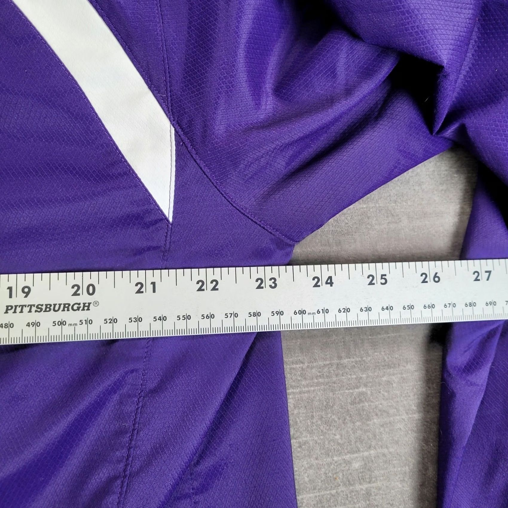 Under Armour Under Armour Track Jacket Purple White Loose Fit Full Zip Women L Size Size L / US 10 / IT 46 - 4 Thumbnail