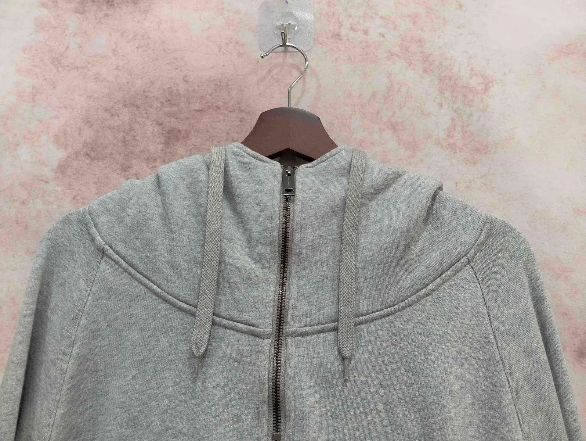 Burberry Burberry Gray Half-Zip Pocket Logo Hoodie S Size US S / EU 44-46 / 1 - 3 Thumbnail
