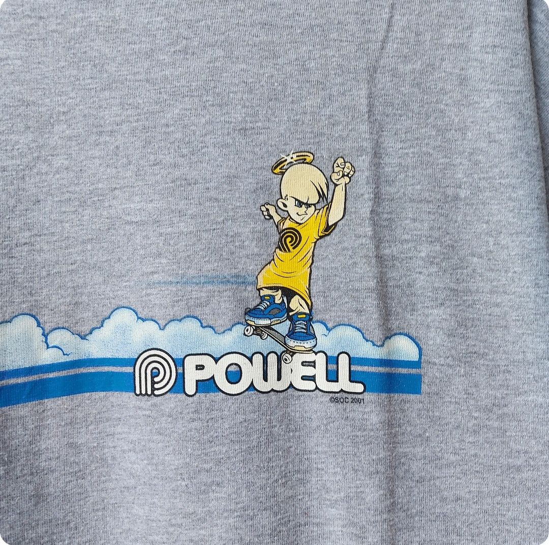 Powell Peralta Vtg Y2K POWELL PERALTA SKATEBOARDS TSHIRT Size US XL / EU 56 / 4 - 4 Thumbnail