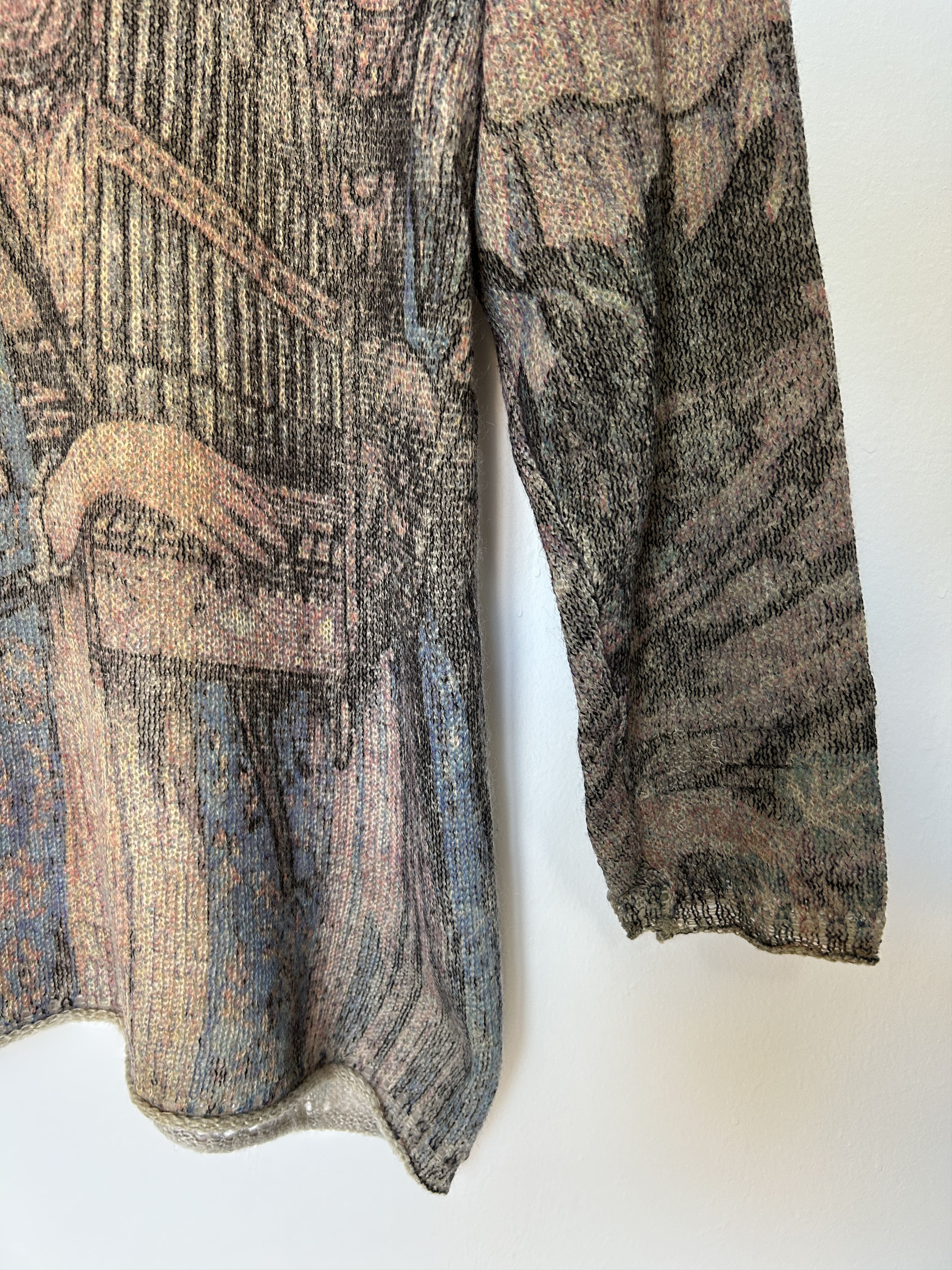 Roberto Cavalli Roberto Cavalli Mohair Iconic Archive Sweatshirt Rare Size US M / EU 48-50 / 2 - 4 Thumbnail