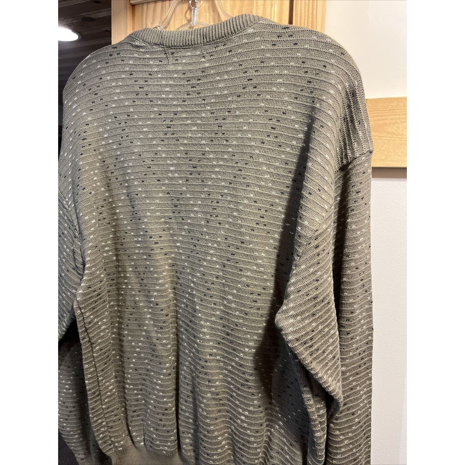 Tricots St. Raphael Tricots St. Raphael Bloomingdales Mens L Gray Cotton Sweater Size US L / EU 52-54 / 3 - 10 Thumbnail