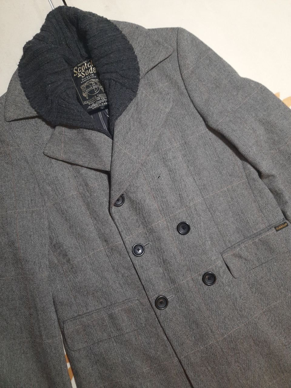 Scotch & Soda Scotch & Soda Double Breasted Coat Size US L / EU 52-54 / 3 - 8 Thumbnail
