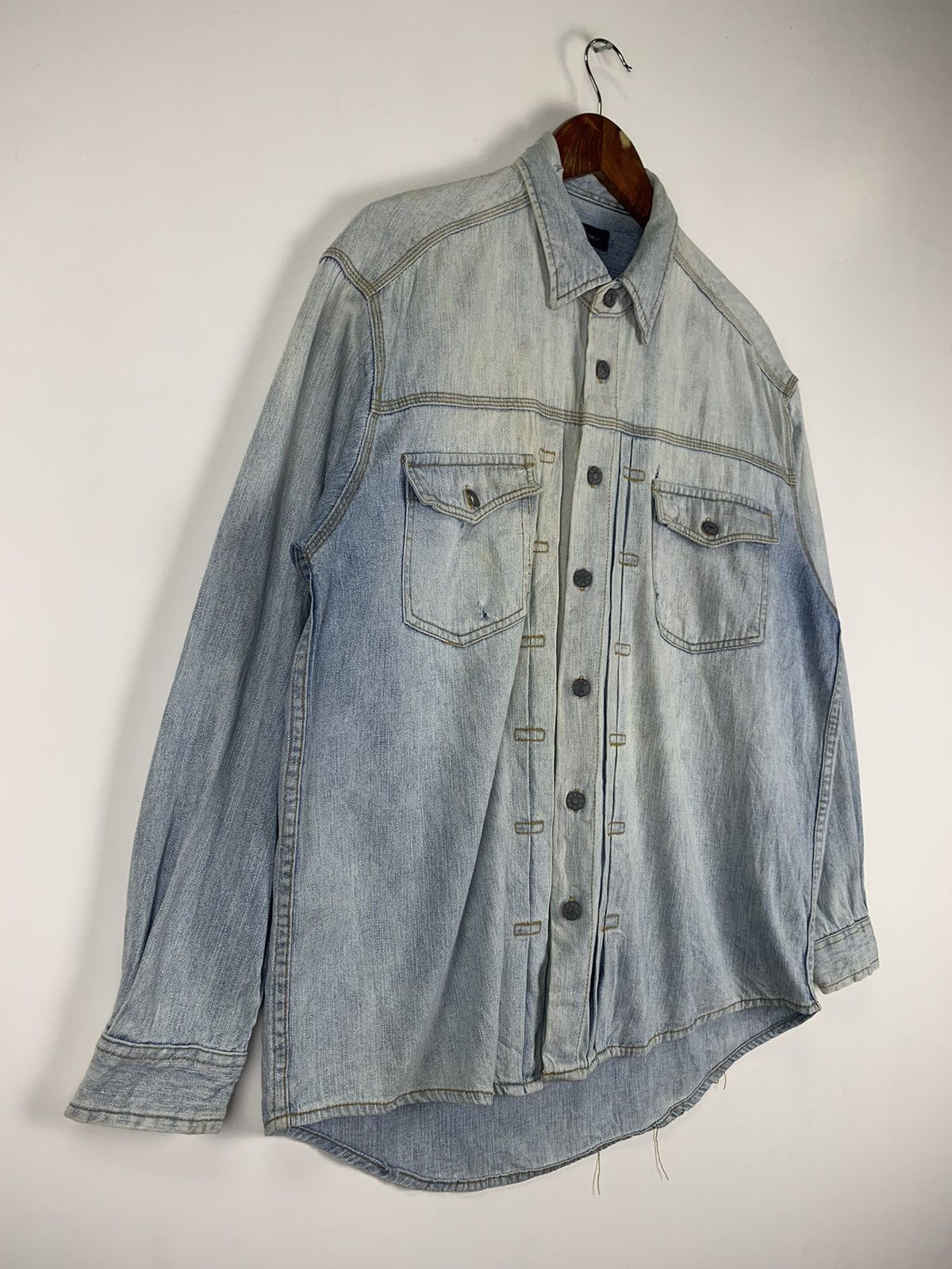 Japanese Brand × Vintage Vintage Japanese Denim Jacket Size US L / EU 52-54 / 3 - 5 Thumbnail