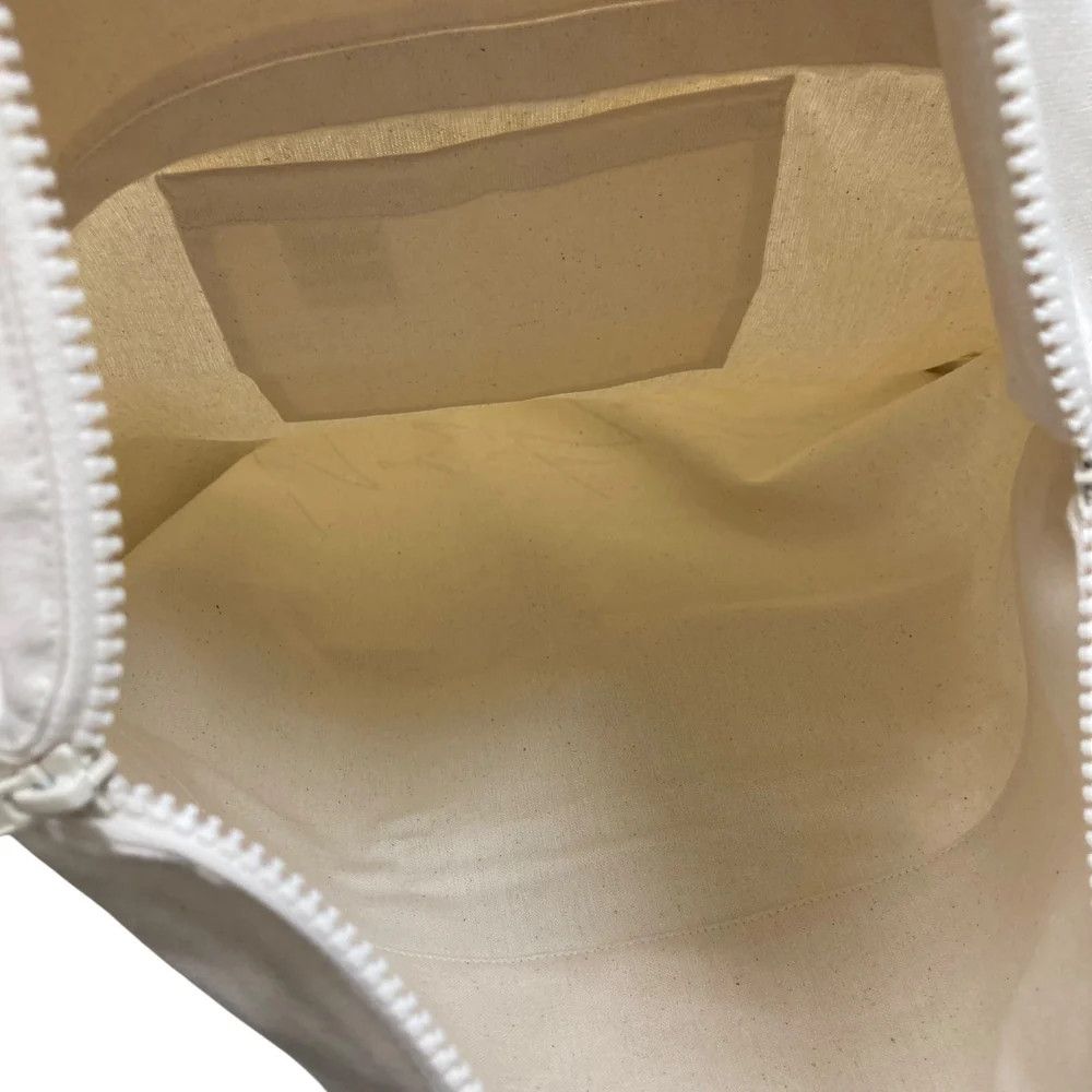 Yohji Yamamoto YOHJI YAMAMOTO/white zip 2-way shoulder bag Size ONE SIZE - 6 Thumbnail