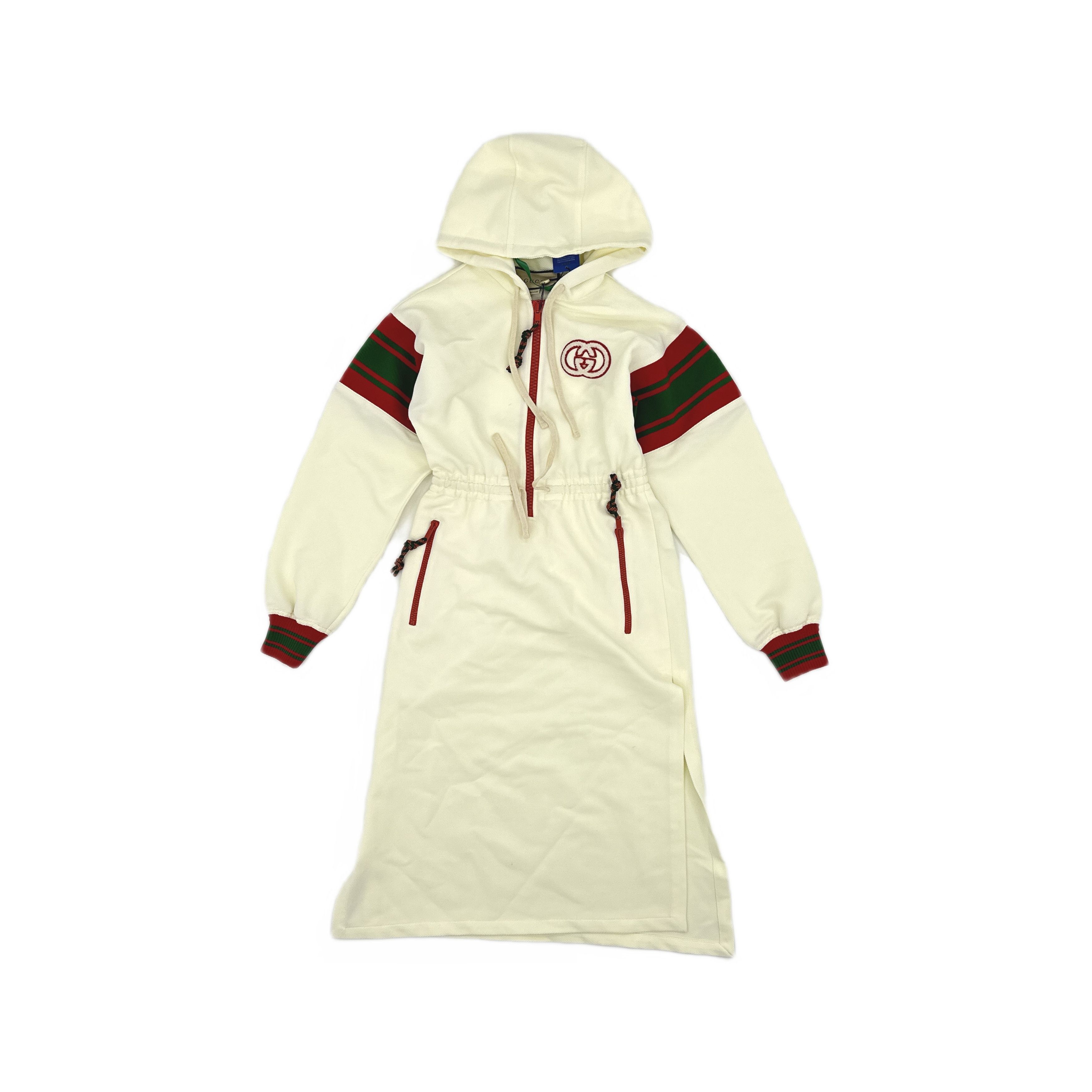 Gucci Gucci Contrast Zip Hooded Dress Size XXS Size XXS / US 00 / IT 34 - 1 Thumbnail