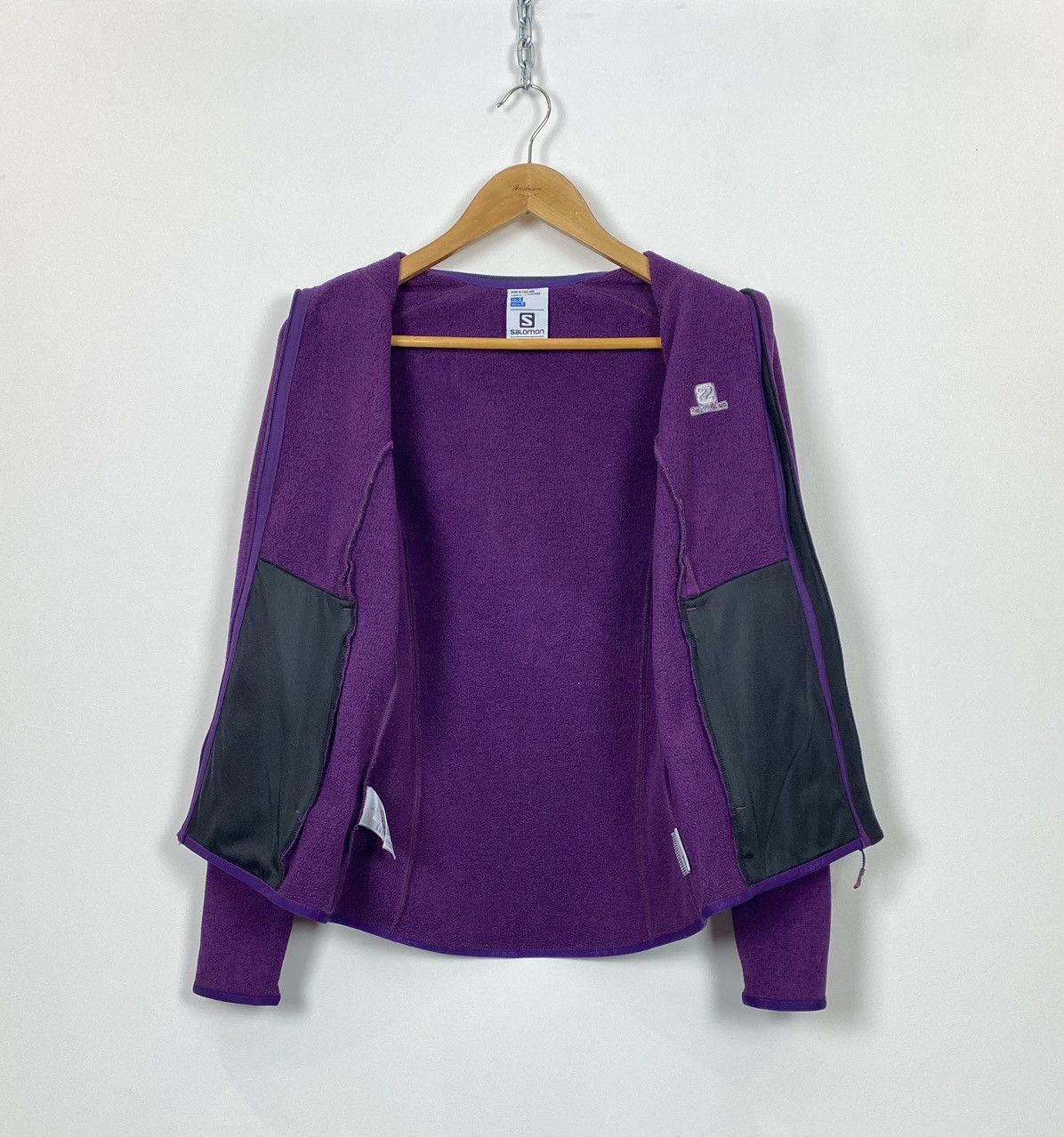 Salomon Salomon Women’s Advanced Skin Warm Fleece Hoodie Full Zip Size S / US 4 / IT 40 - 6 Thumbnail
