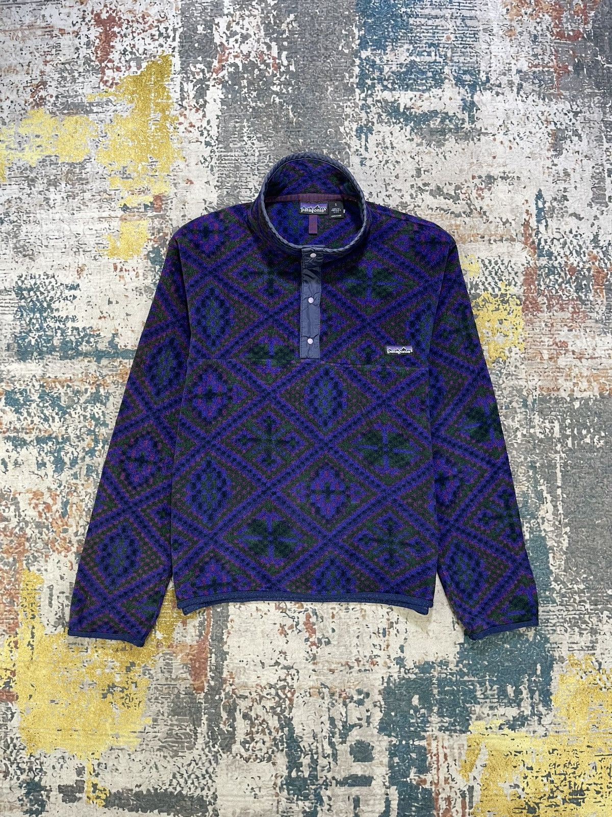 Patagonia Vtg 90s Patagonia Synchilla Snap-T Pullover Size US S / EU 44-46 / 1 - 1 Thumbnail